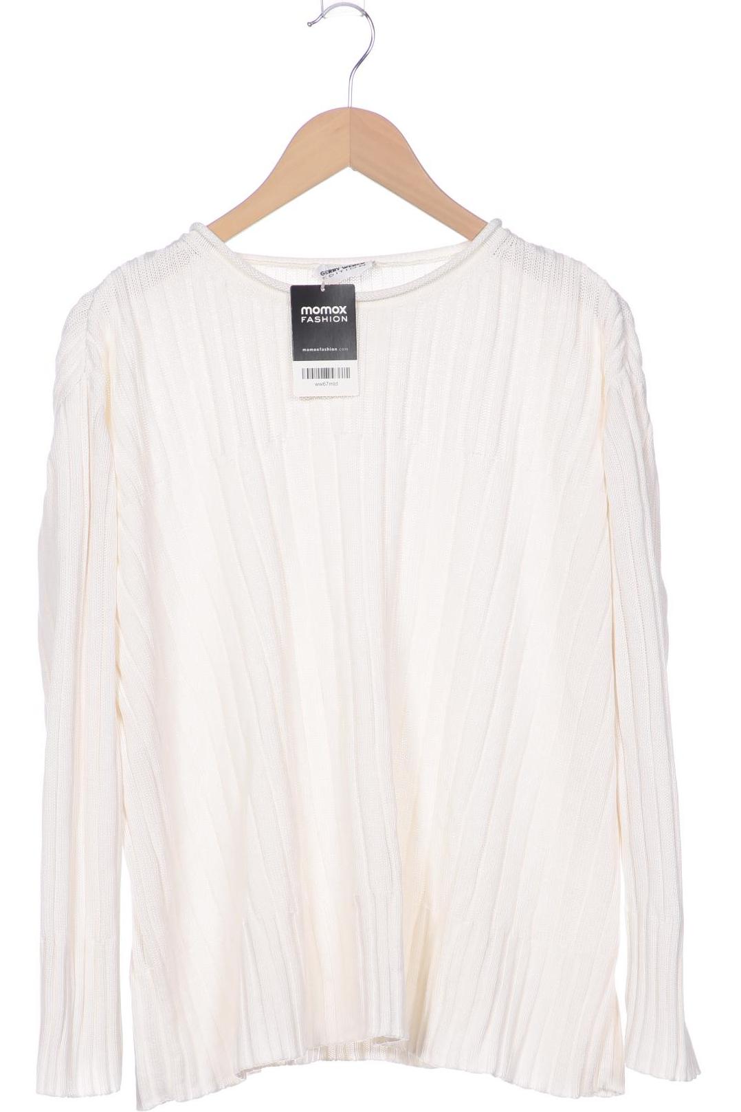 

Gerry Weber Damen Pullover, weiß, Gr. 30