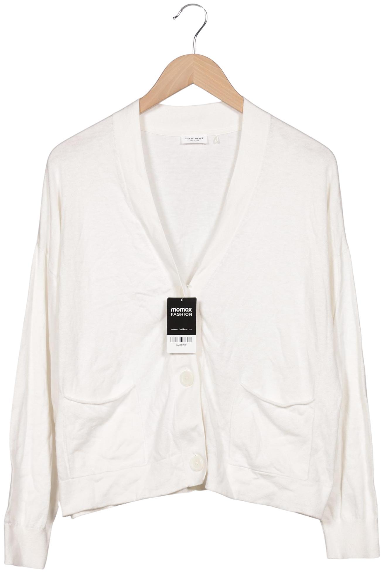 

Gerry Weber Damen Strickjacke, cremeweiß, Gr. 42