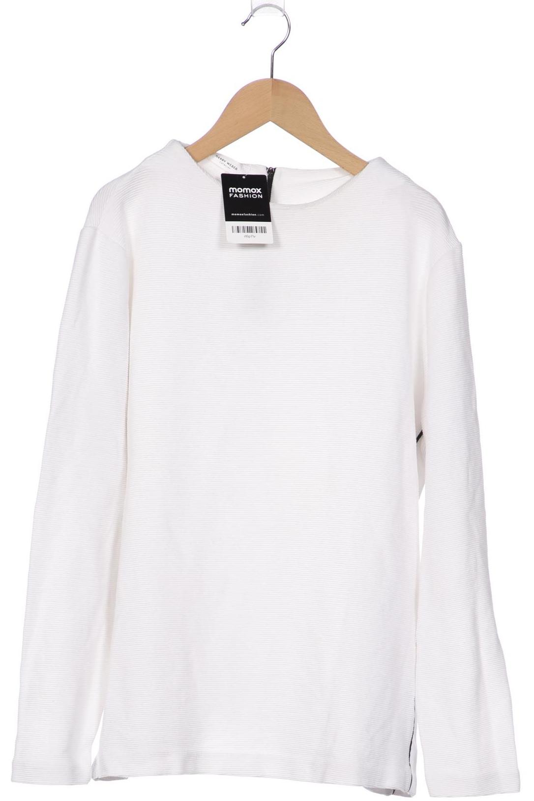 

Gerry Weber Damen Sweatshirt, weiß, Gr. 42