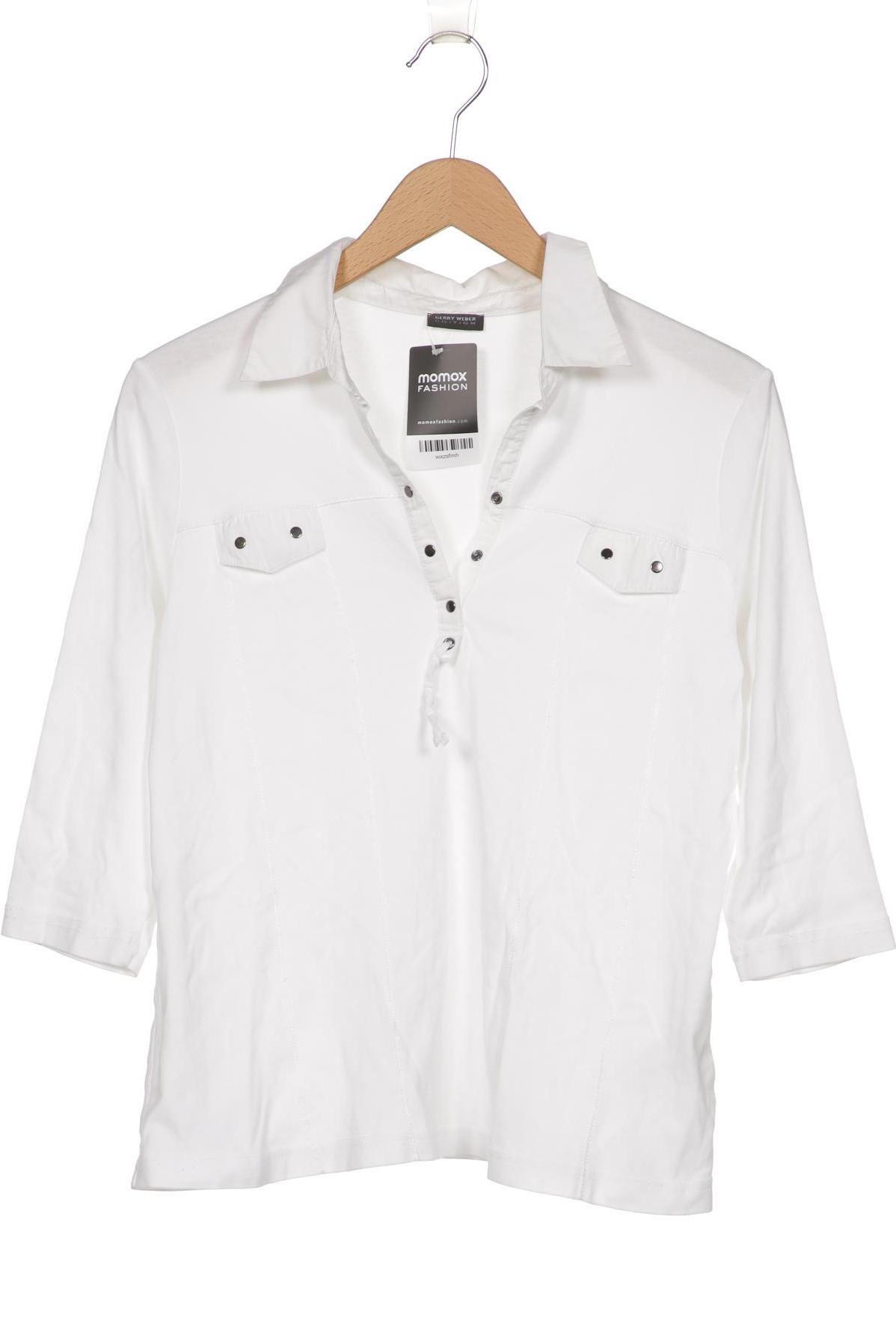 

Gerry Weber Damen Poloshirt, weiß, Gr. 44