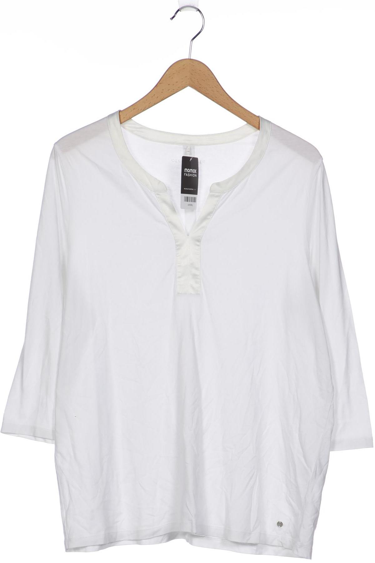 

Gerry Weber Damen Langarmshirt, weiß, Gr. 46