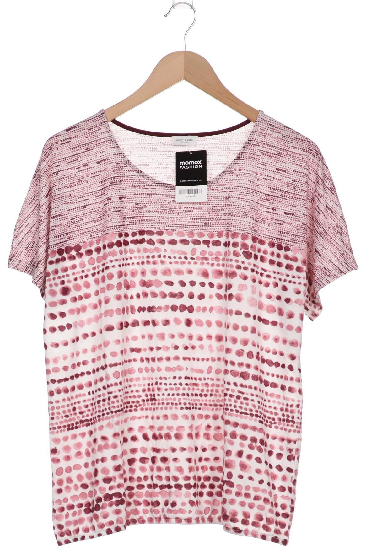 

Gerry Weber Damen T-Shirt, bordeaux, Gr. 42