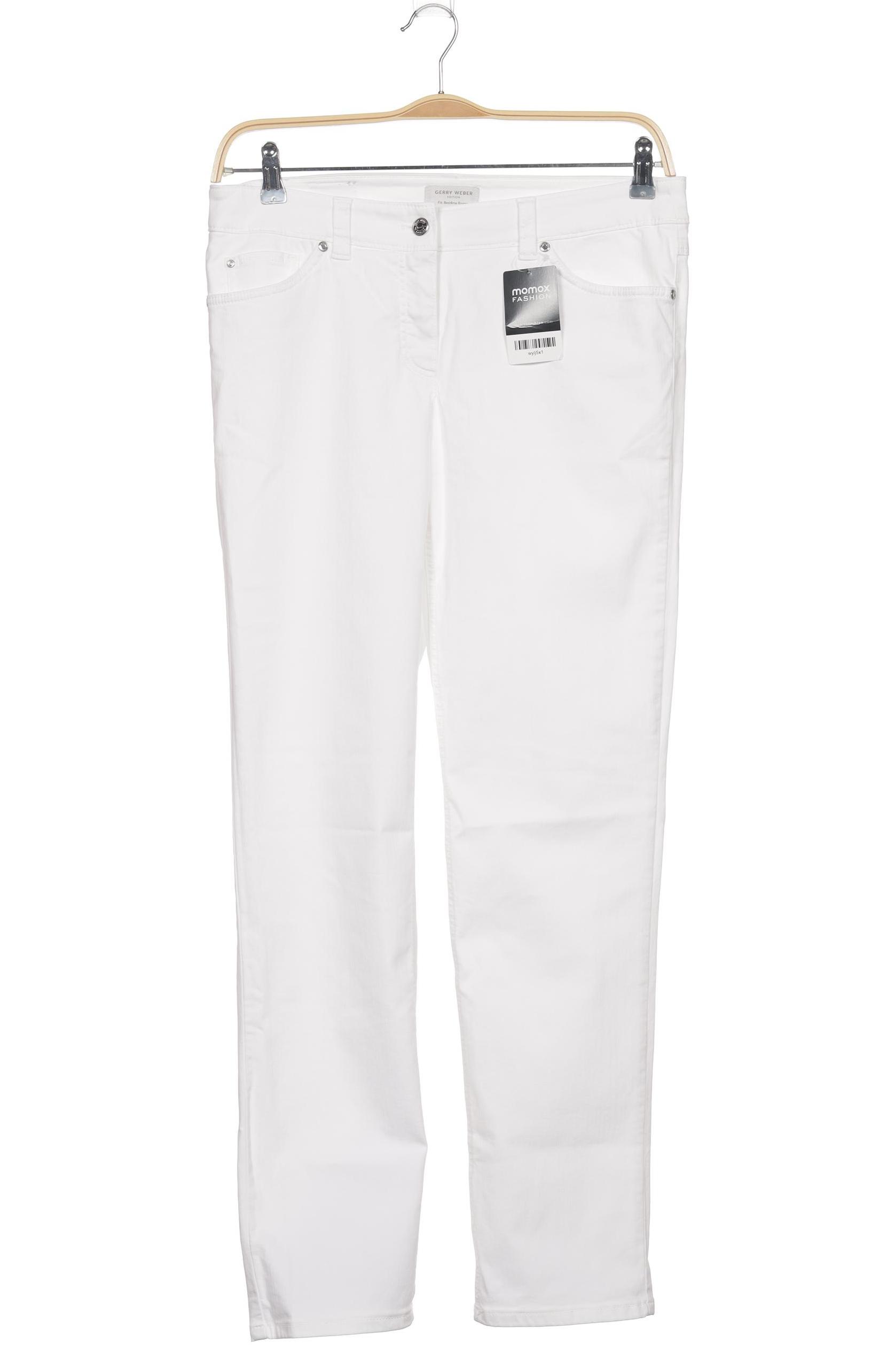 

Gerry Weber Damen Jeans, weiß, Gr. 42
