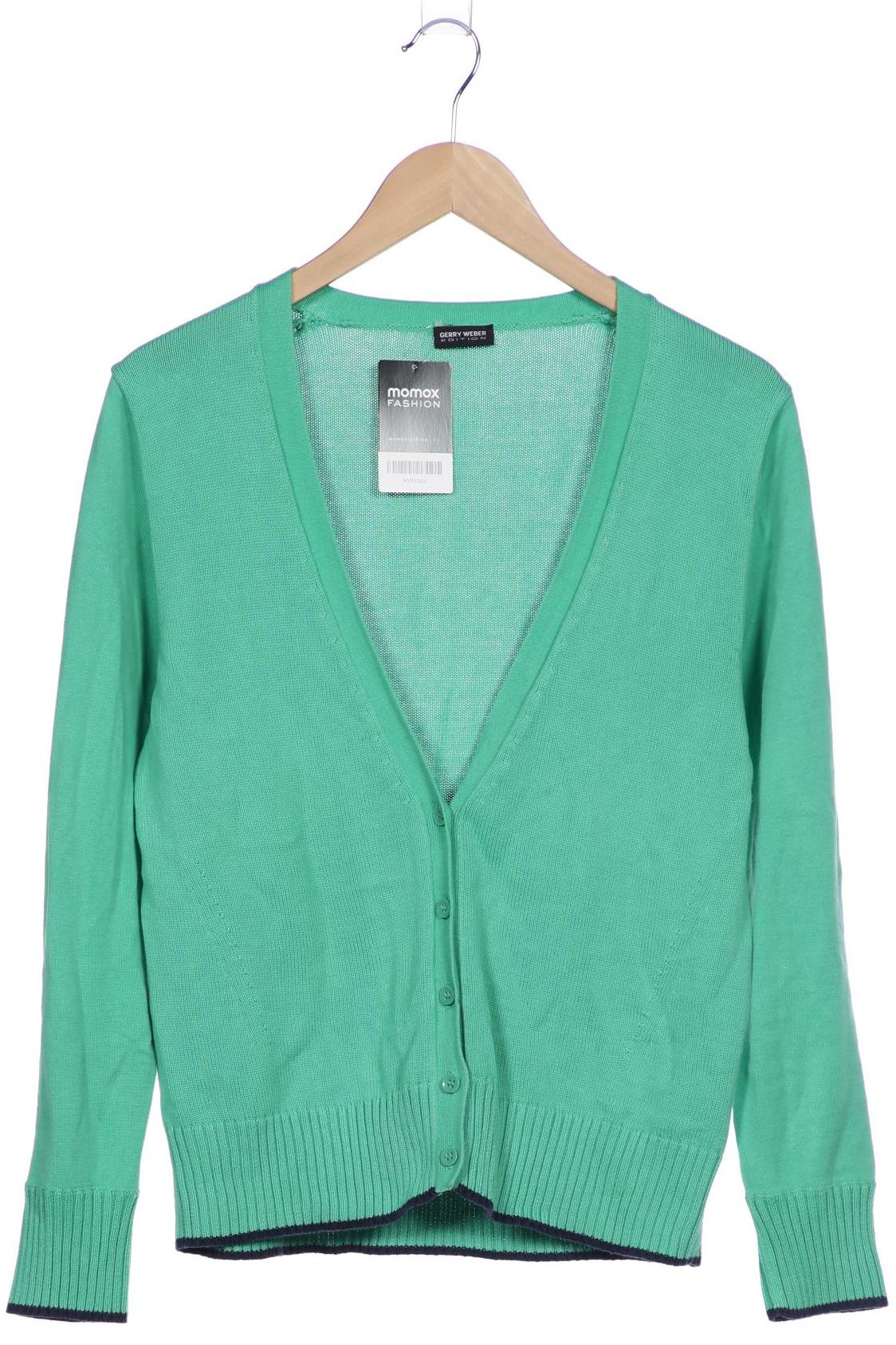 

Gerry Weber Damen Strickjacke, grün, Gr. 40