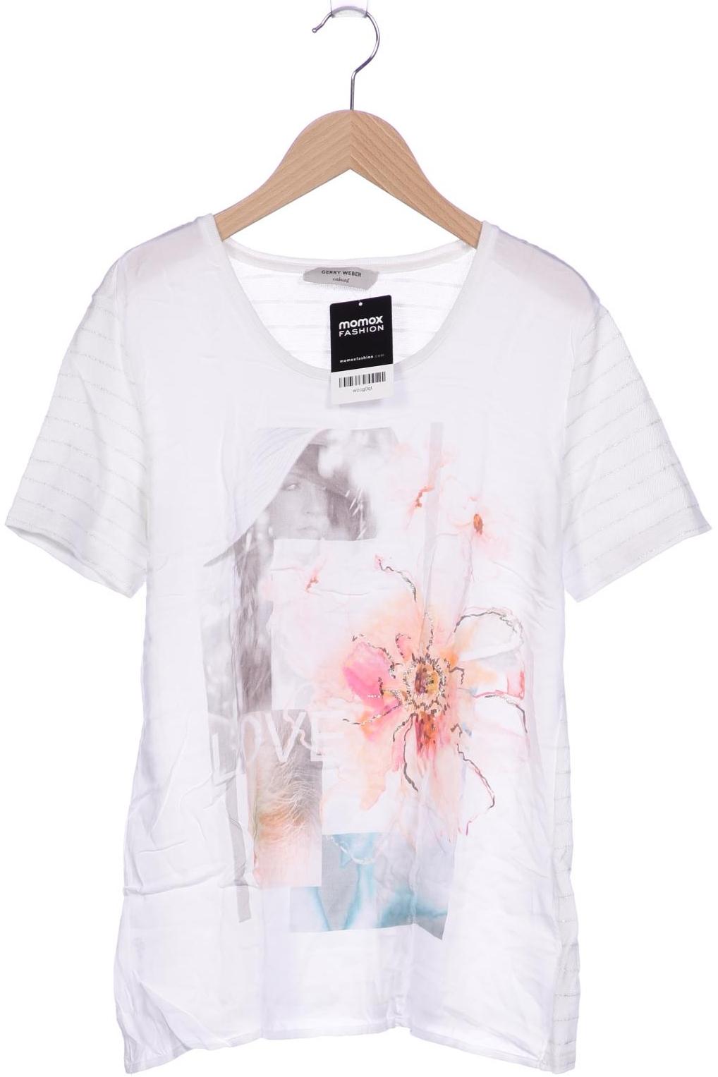 

Gerry Weber Damen T-Shirt, weiß, Gr. 38