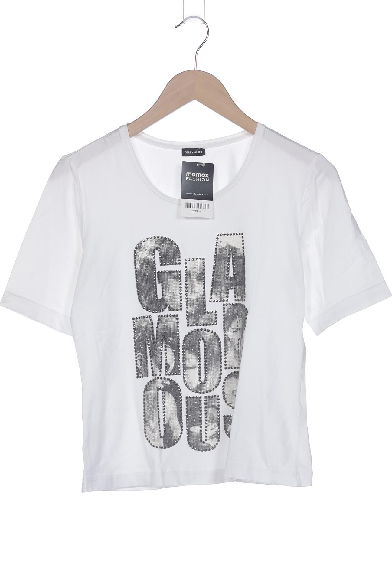 

Gerry Weber Damen T-Shirt, weiß, Gr. 38
