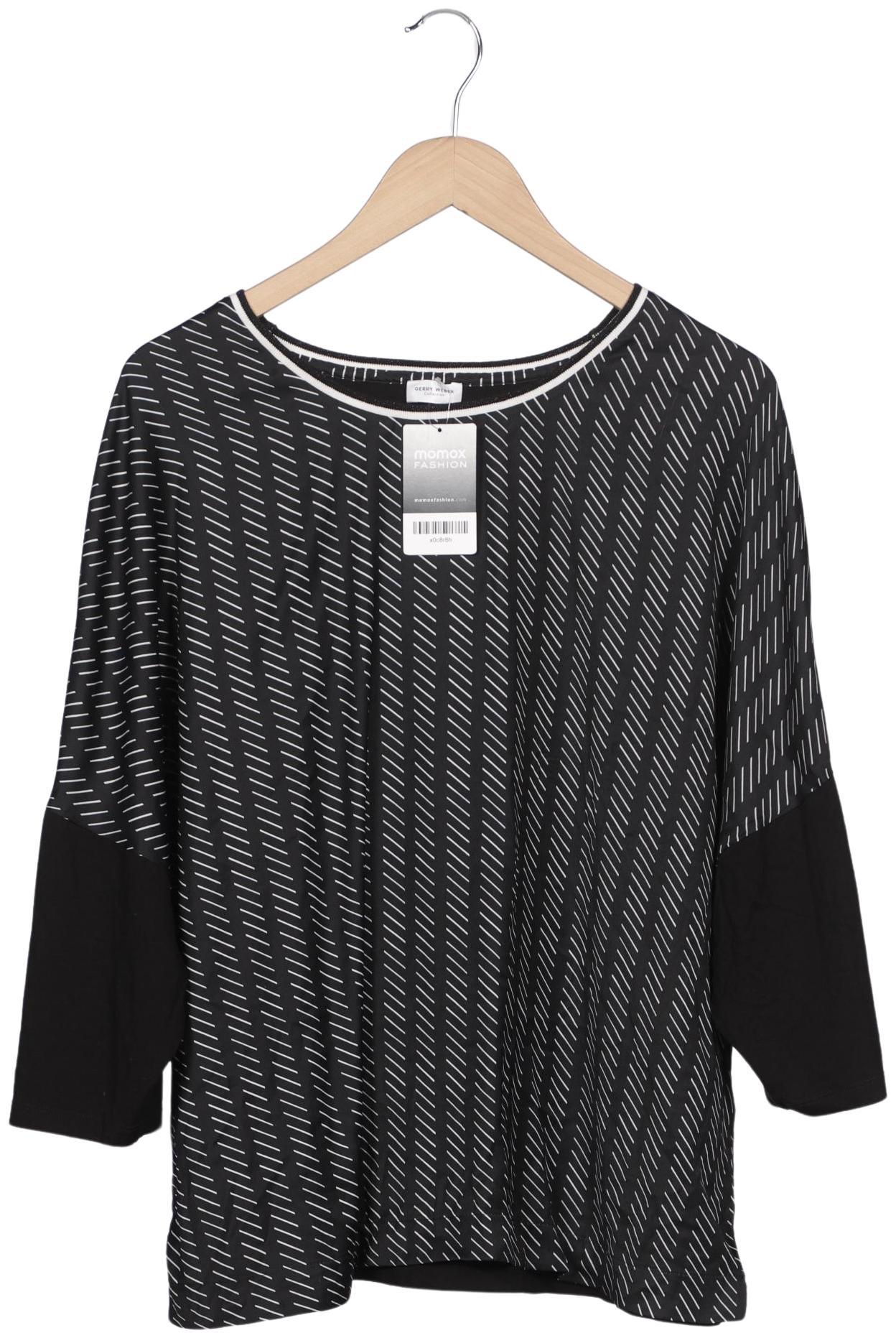 

Gerry Weber Damen Langarmshirt, schwarz, Gr. 48