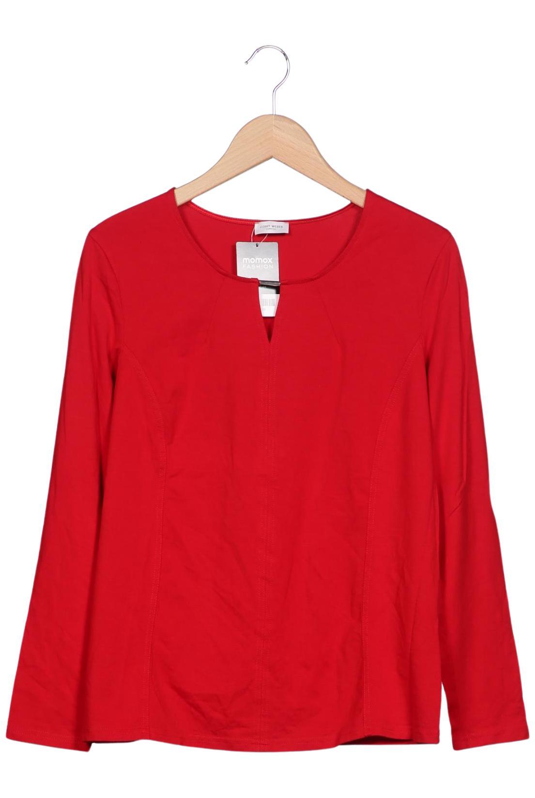 

Gerry Weber Damen Langarmshirt, rot, Gr. 42