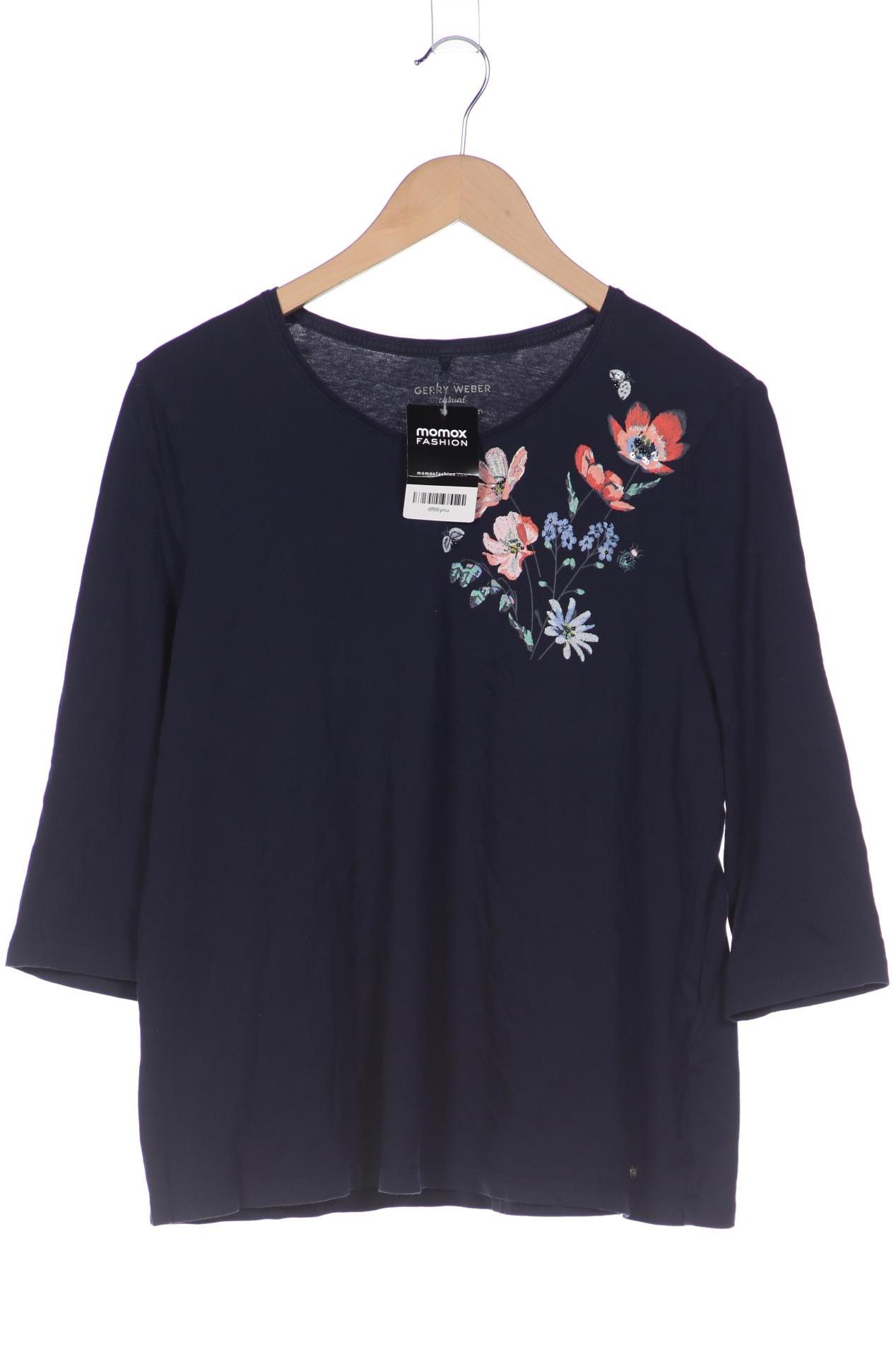 

Gerry Weber Damen T-Shirt, marineblau, Gr. 46