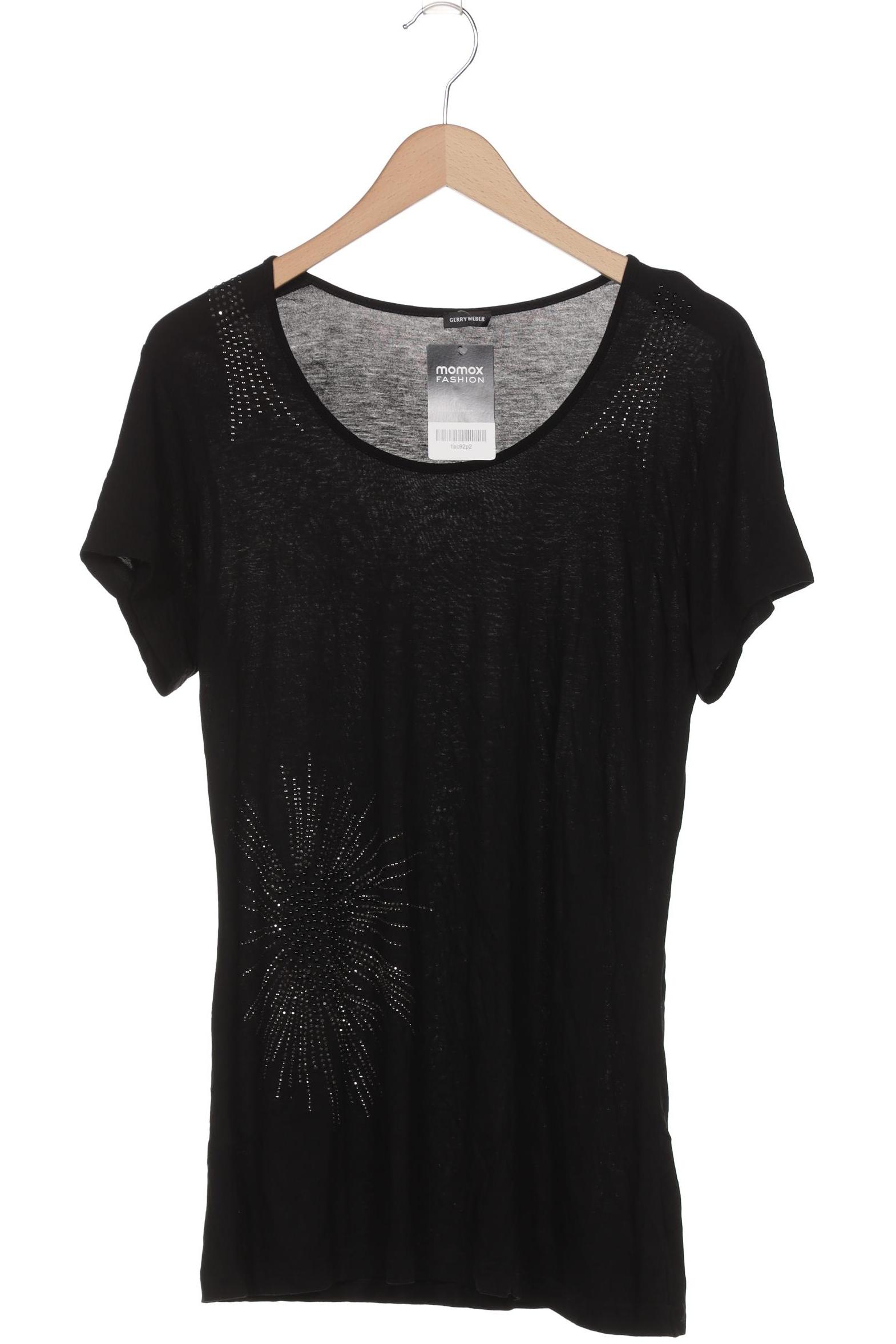 

Gerry Weber Damen T-Shirt, schwarz, Gr. 42