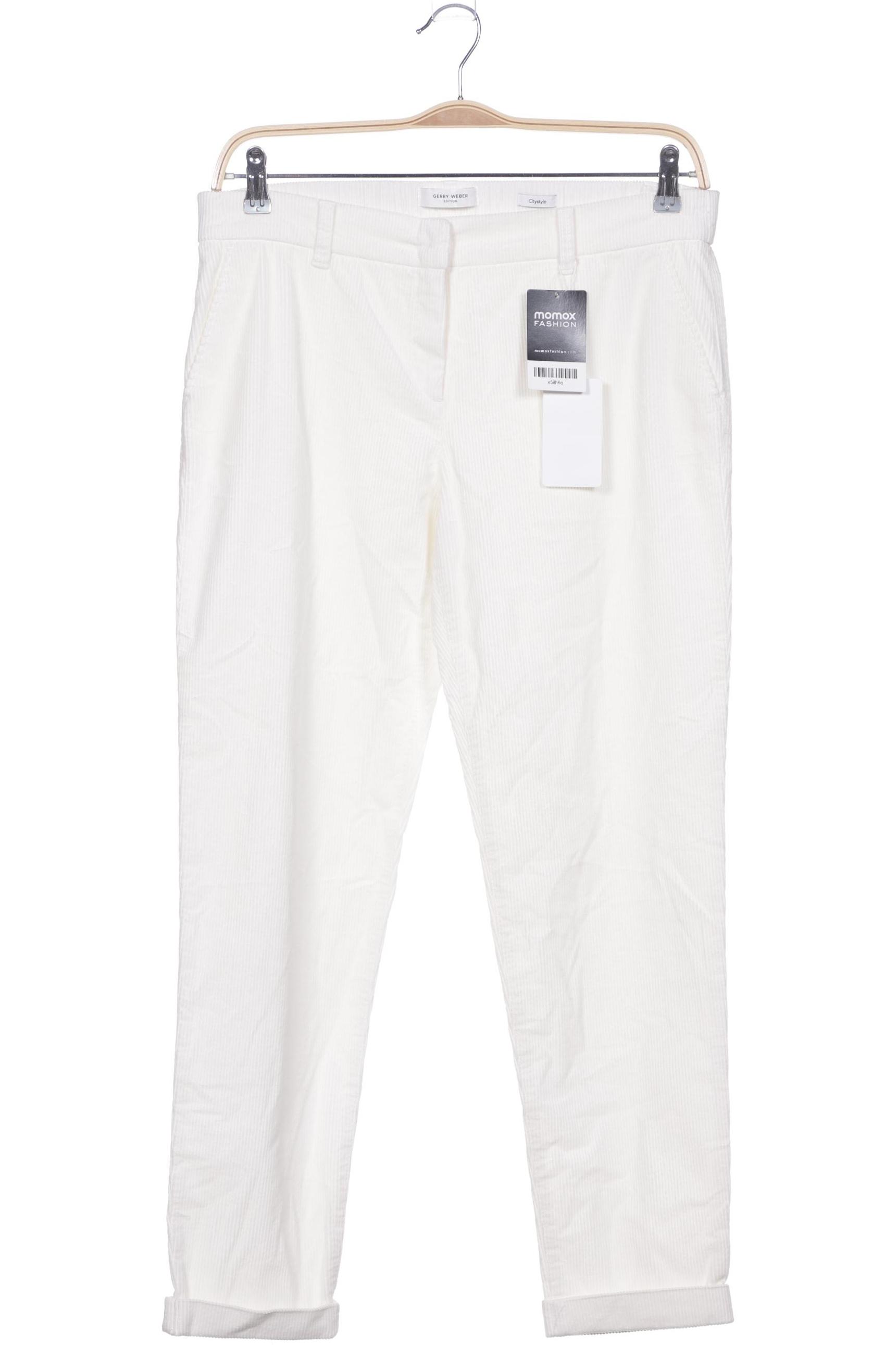 

Gerry Weber Damen Stoffhose, cremeweiß, Gr. 42