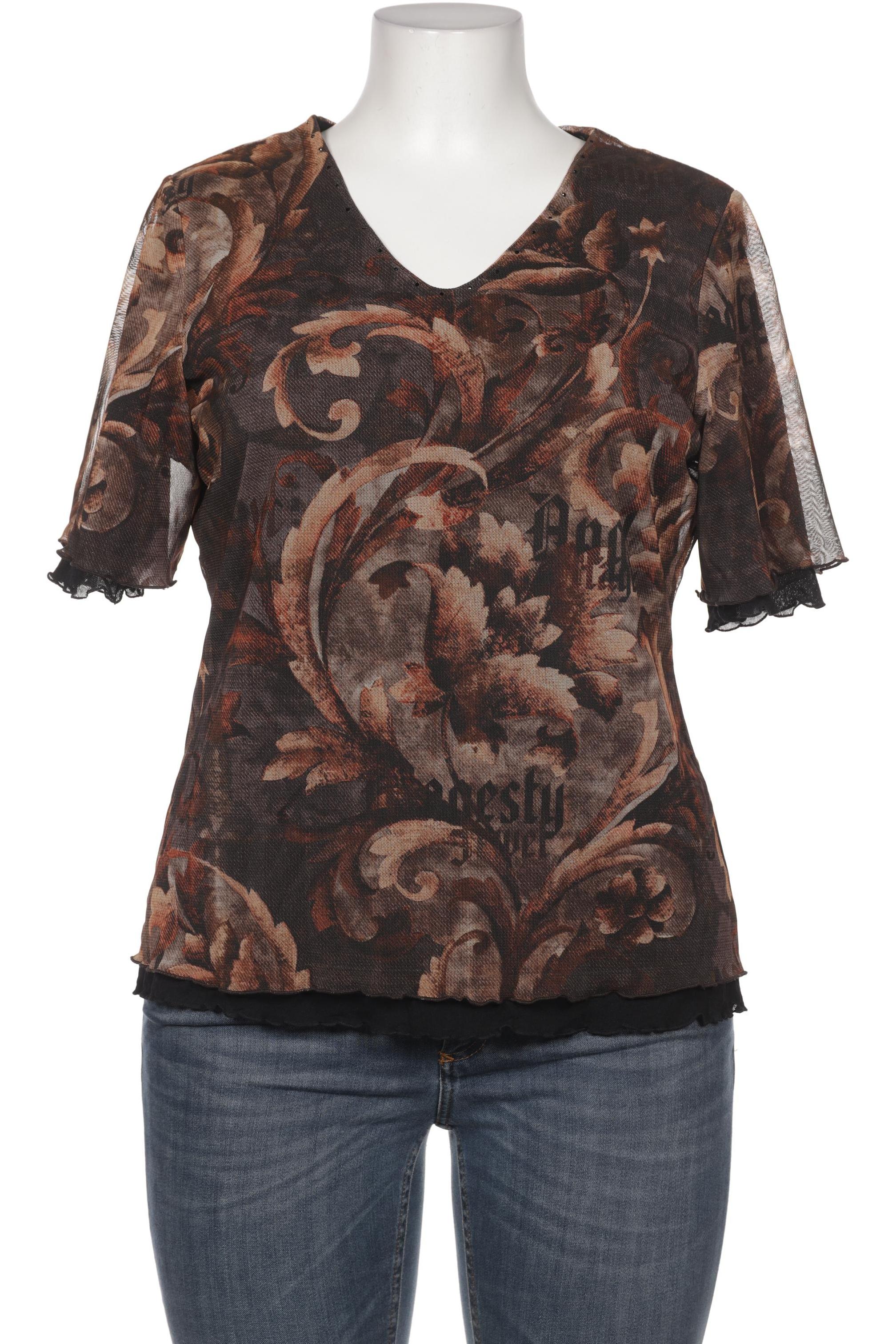 

Gerry Weber Damen Bluse, braun, Gr. 44