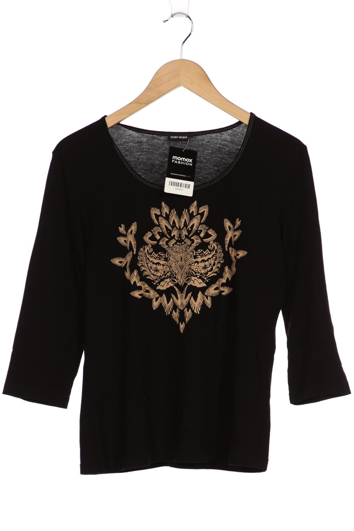 

Gerry Weber Damen Langarmshirt, schwarz, Gr. 40