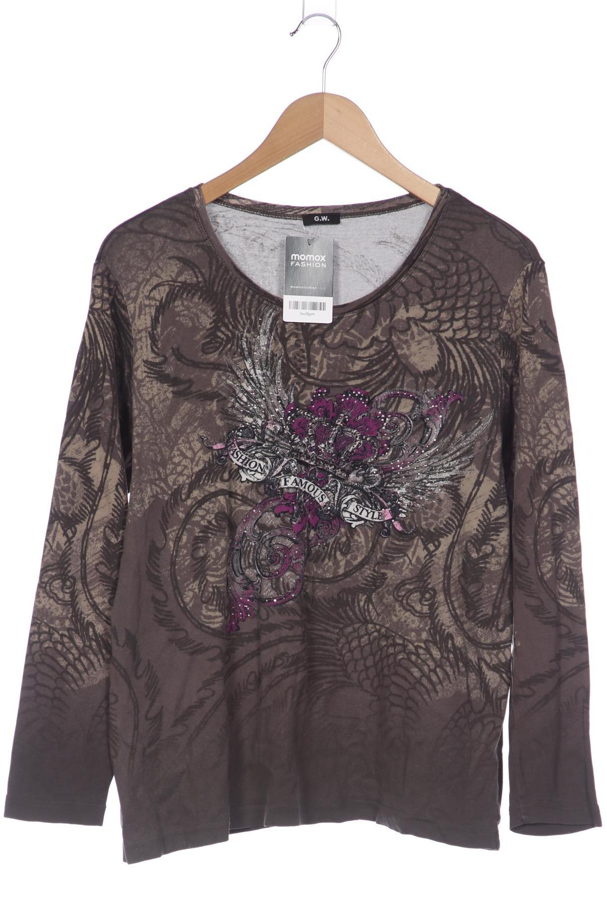 

Gerry Weber Damen Langarmshirt, grau, Gr. 46