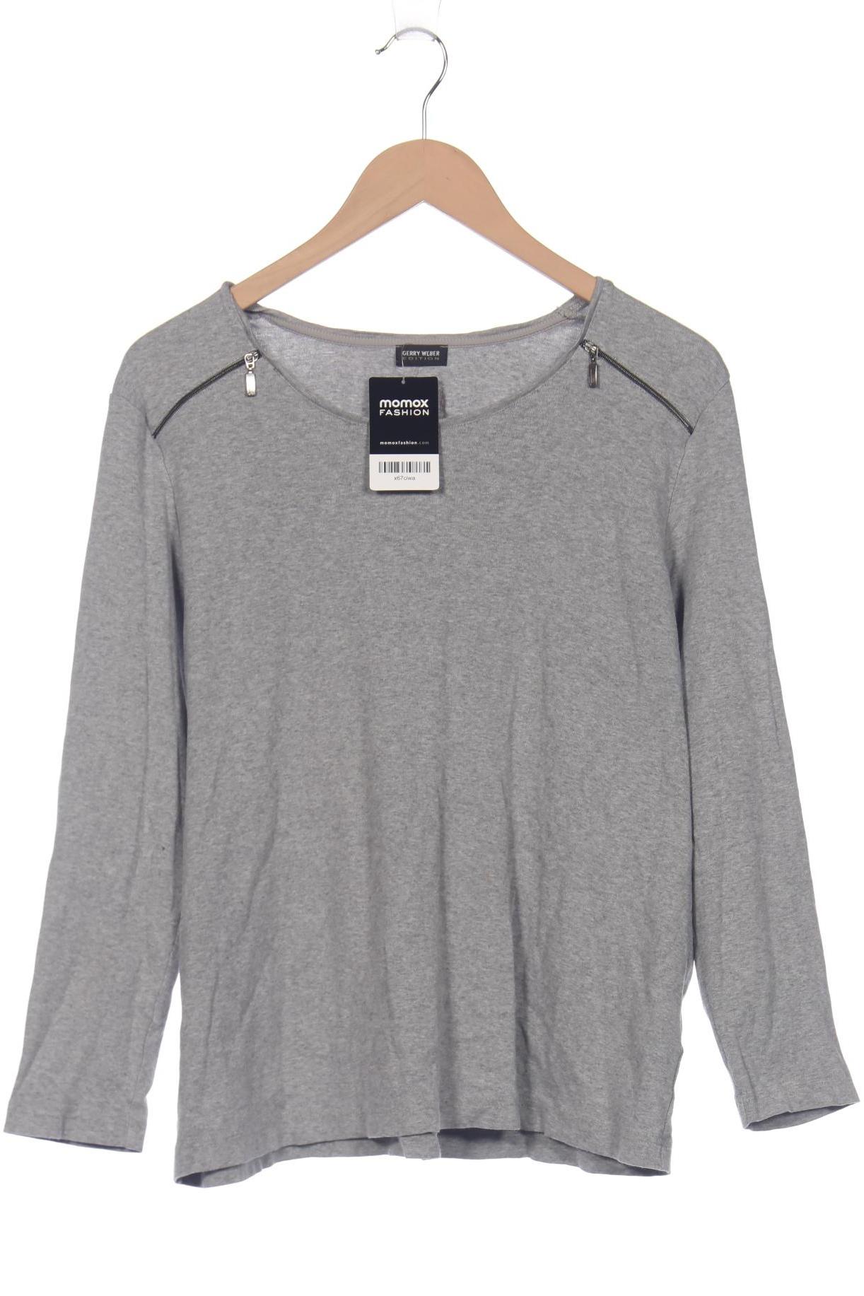 

Gerry Weber Damen Langarmshirt, grau, Gr. 46