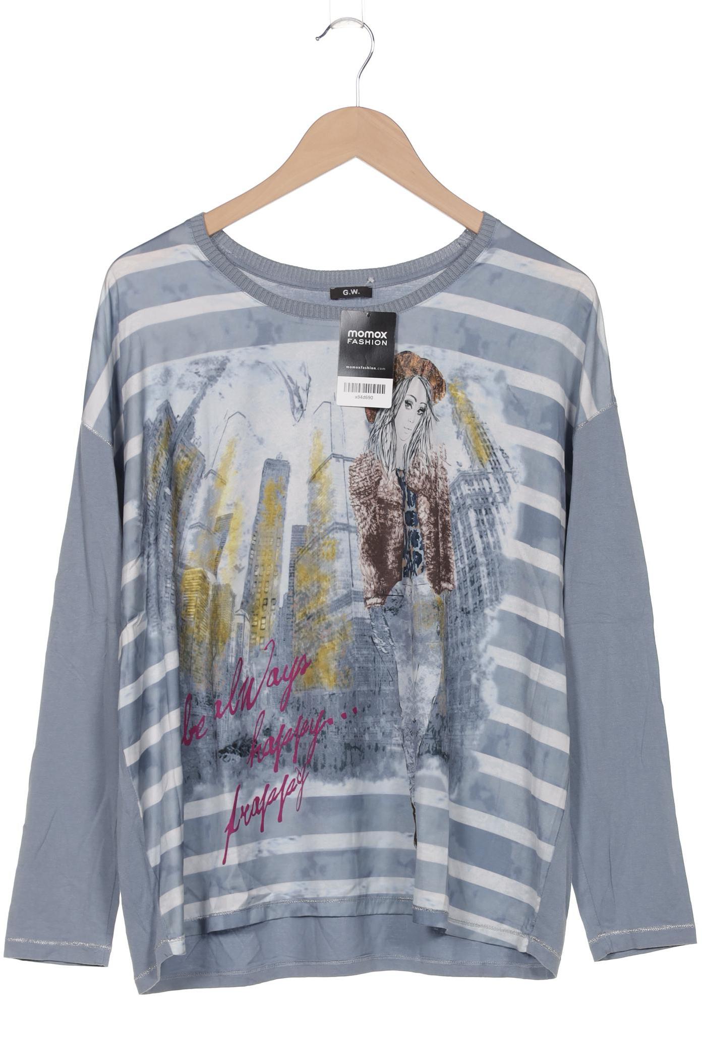 

Gerry Weber Damen Langarmshirt, hellblau, Gr. 48