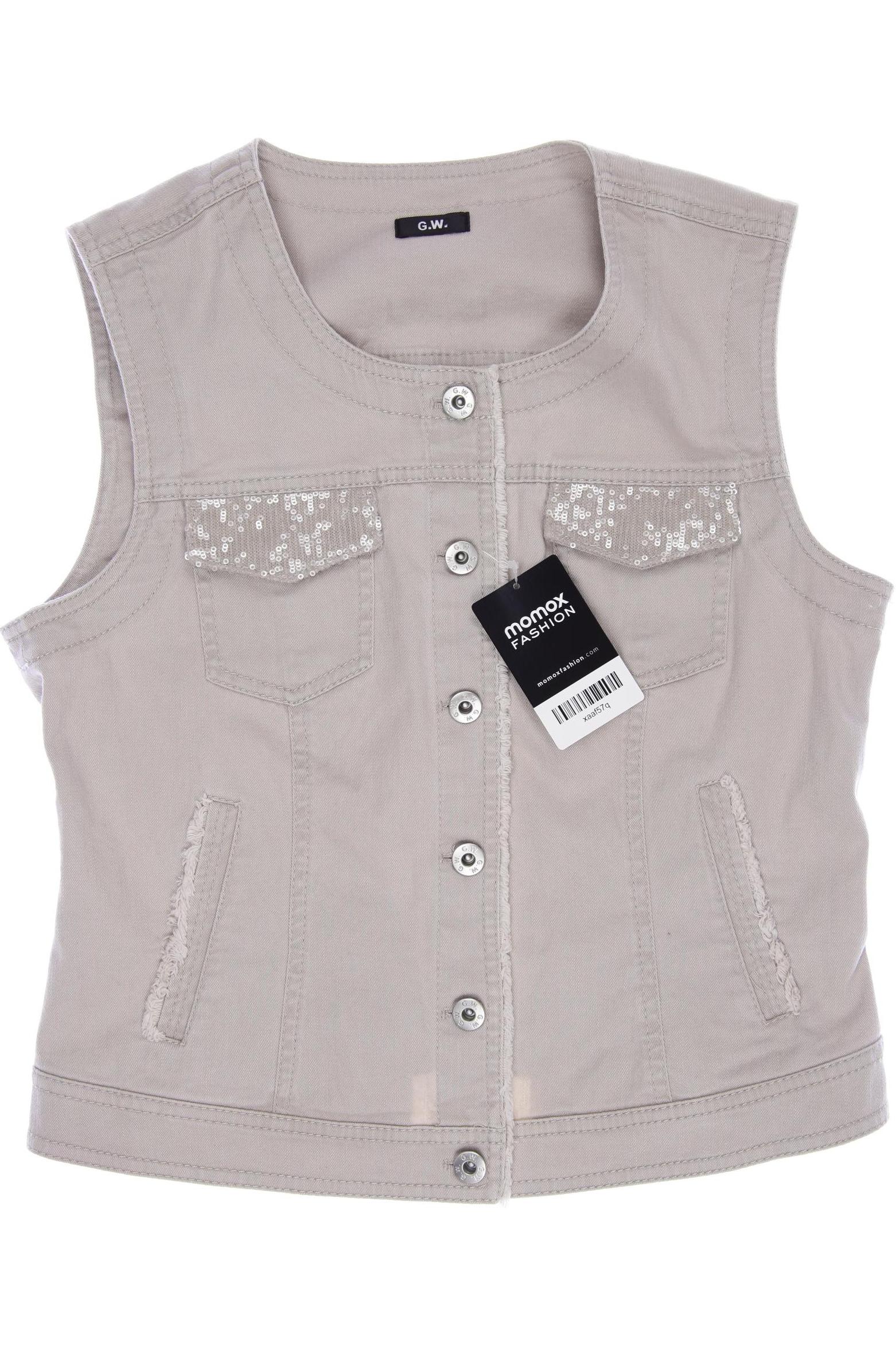 

Gerry Weber Damen Weste, cremeweiß