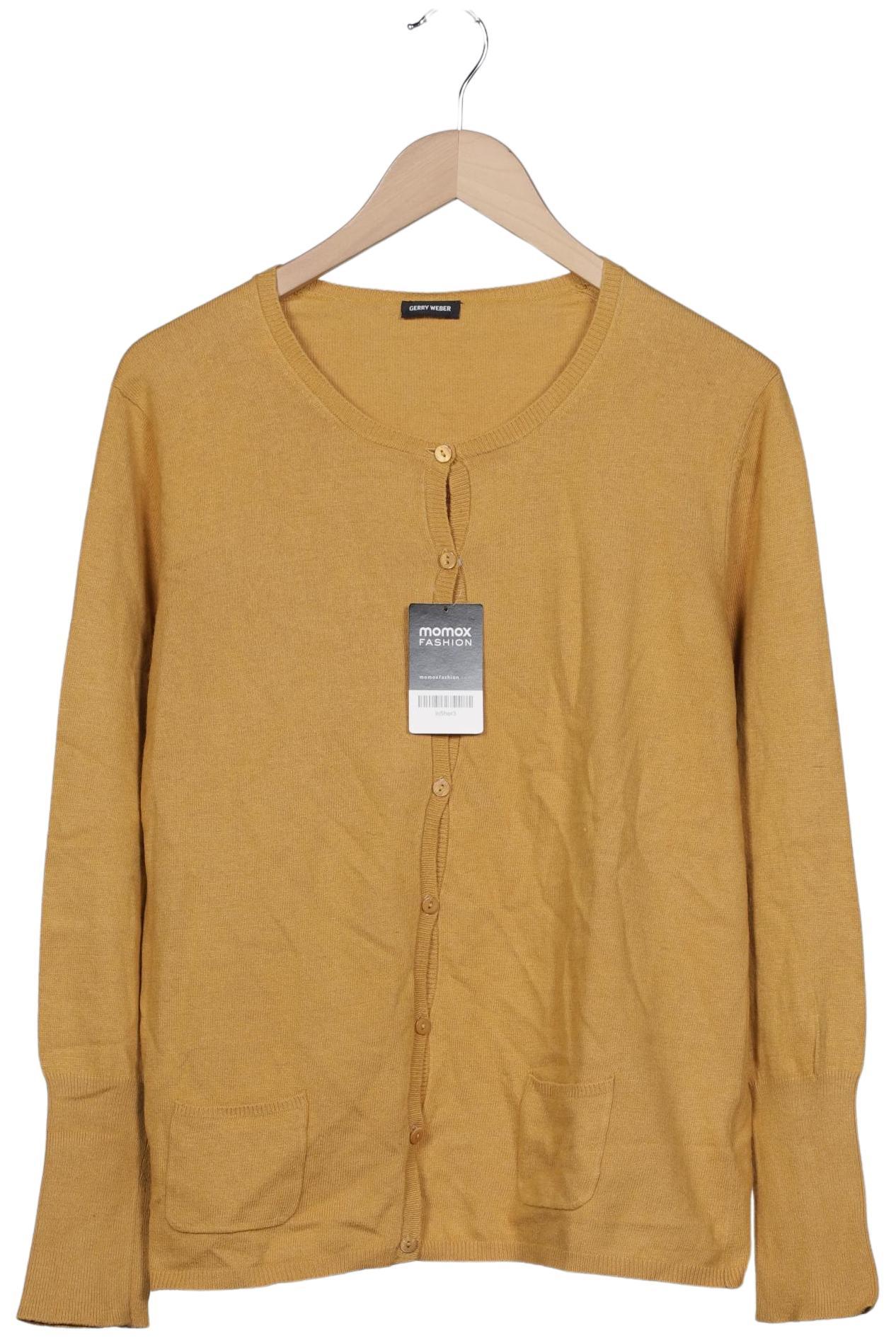 

Gerry Weber Damen Strickjacke, gelb, Gr. 44