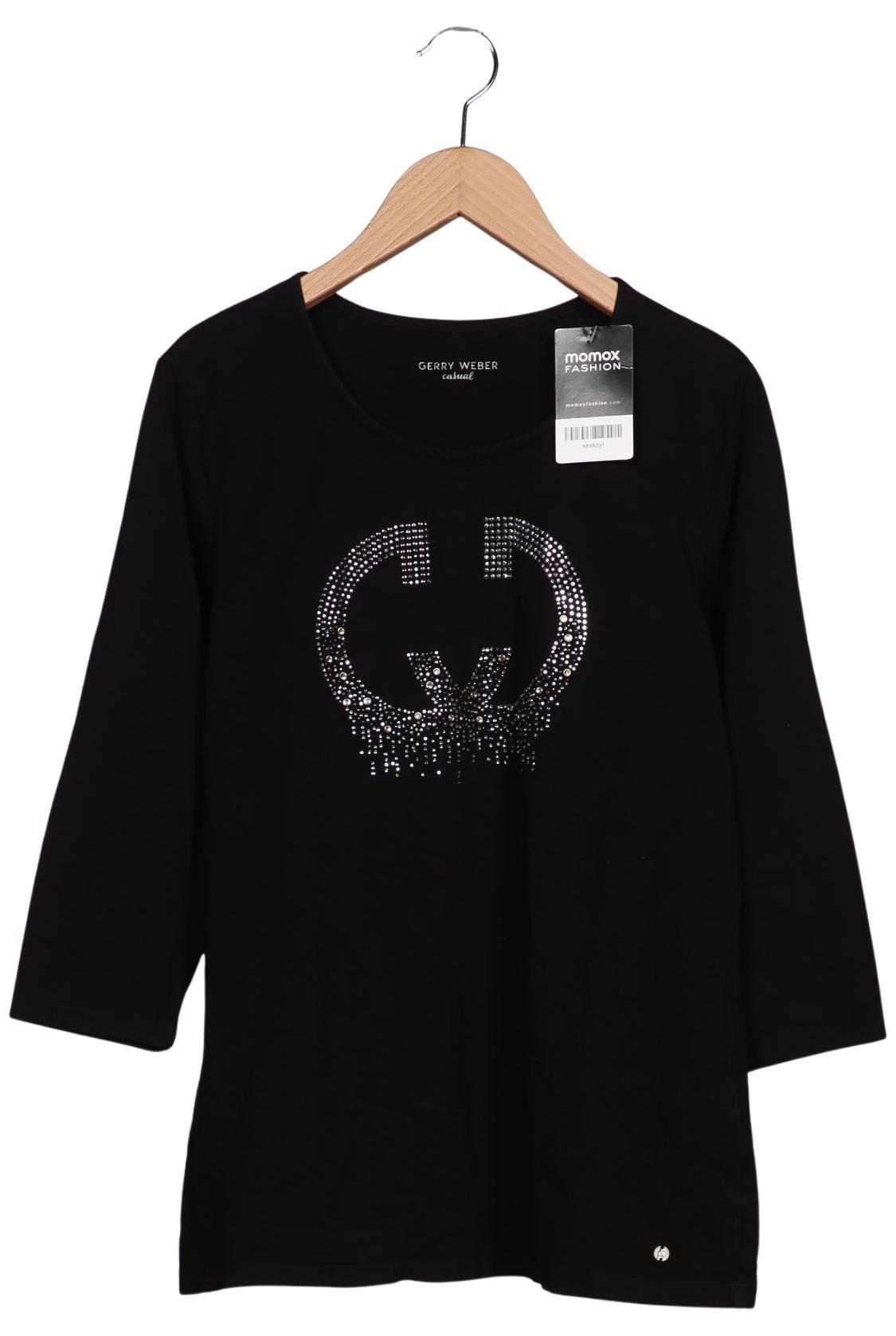 

Gerry Weber Damen Langarmshirt, schwarz, Gr. 42