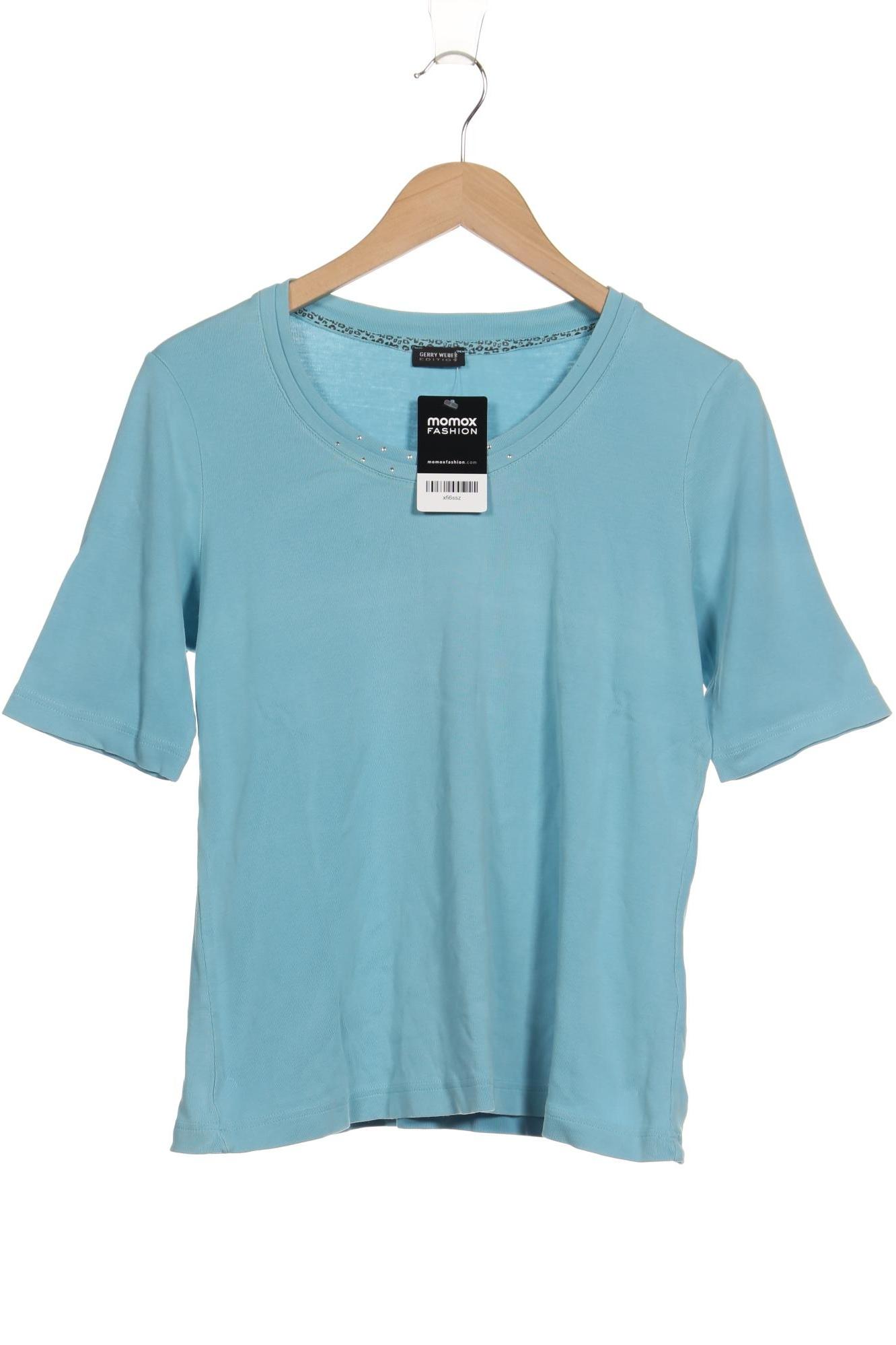 

Gerry Weber Damen T-Shirt, hellblau, Gr. 42