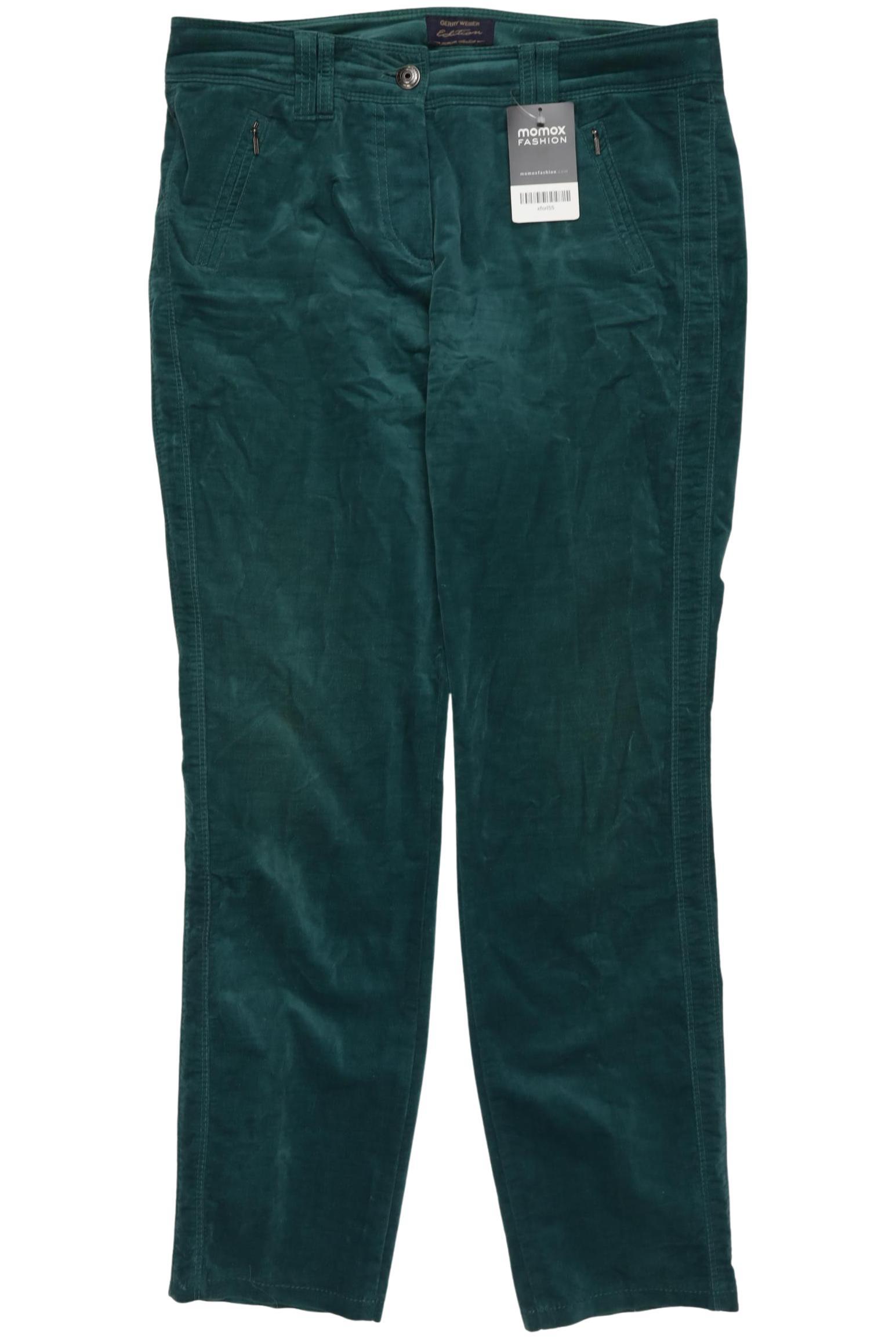 

Gerry Weber Damen Stoffhose, grün, Gr. 32