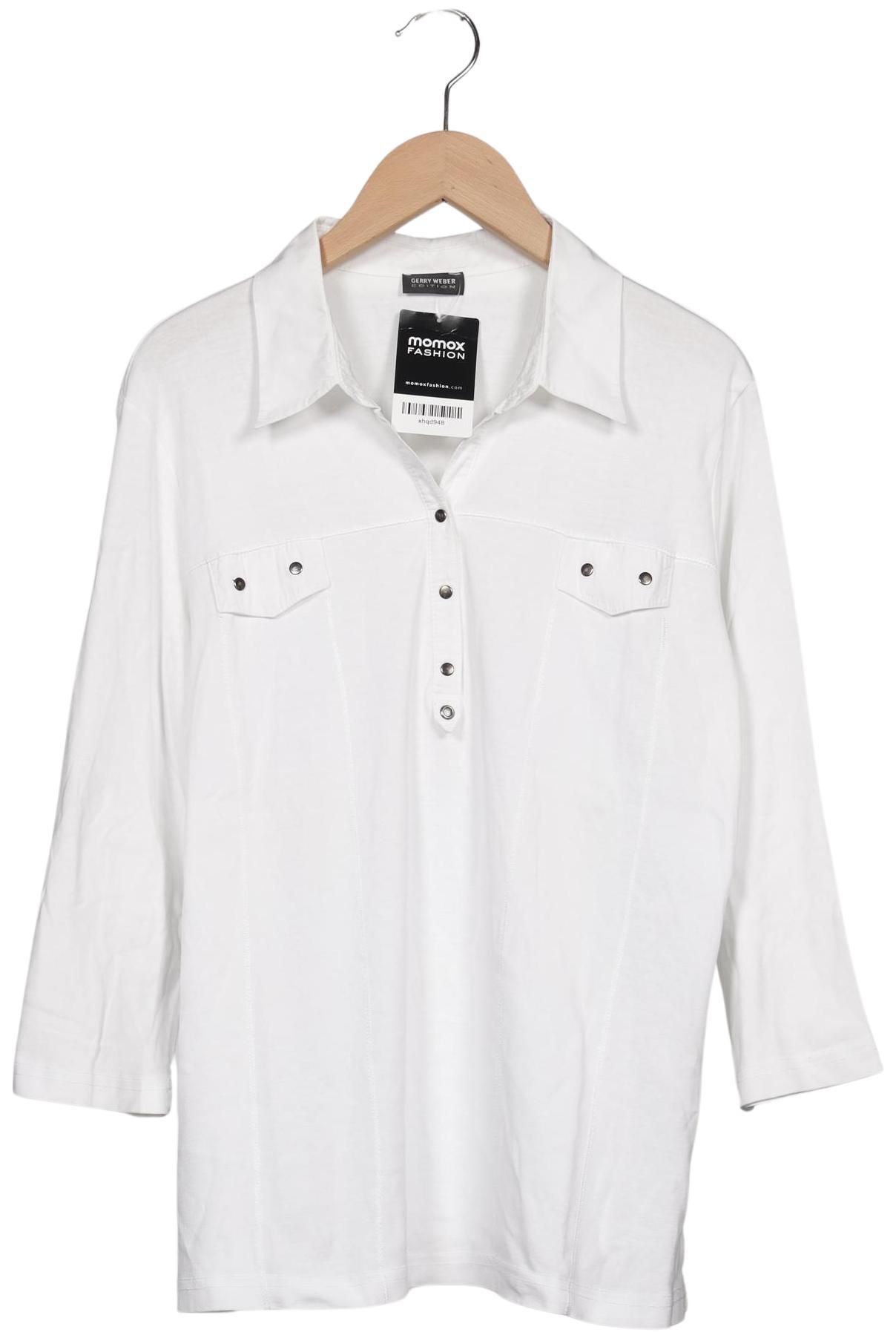

Gerry Weber Damen Poloshirt, weiß, Gr. 44