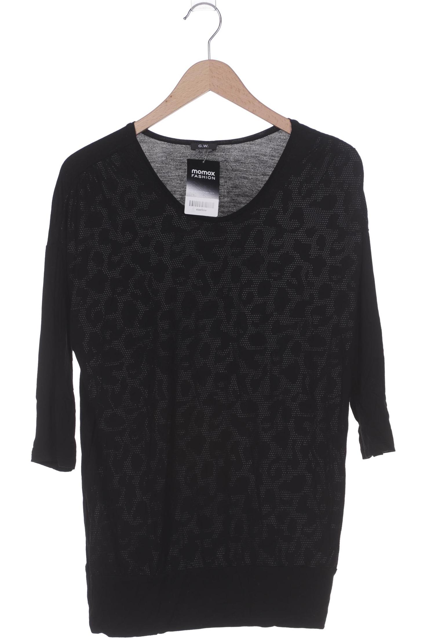

Gerry Weber Damen Langarmshirt, schwarz, Gr. 44