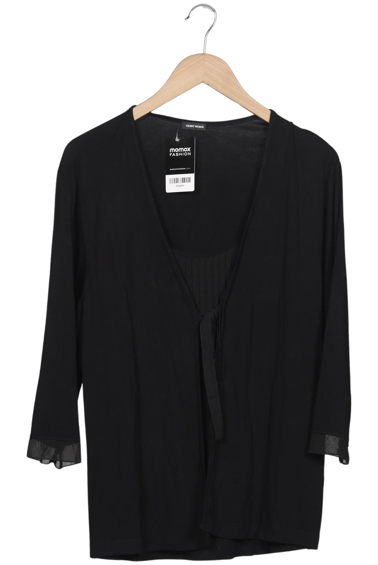 

Gerry Weber Damen Langarmshirt, schwarz, Gr. 44