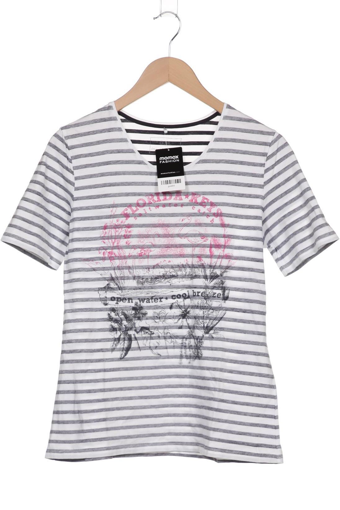 

Gerry Weber Damen T-Shirt, weiß, Gr. 42