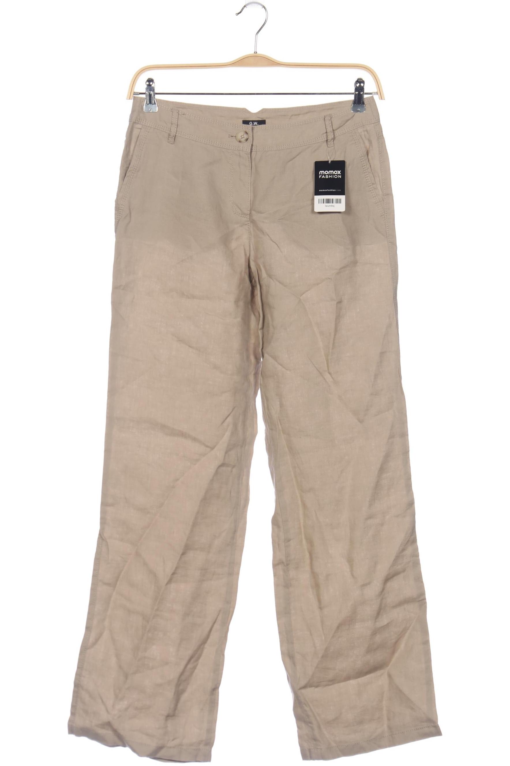 

Gerry Weber Damen Stoffhose, beige, Gr. 38