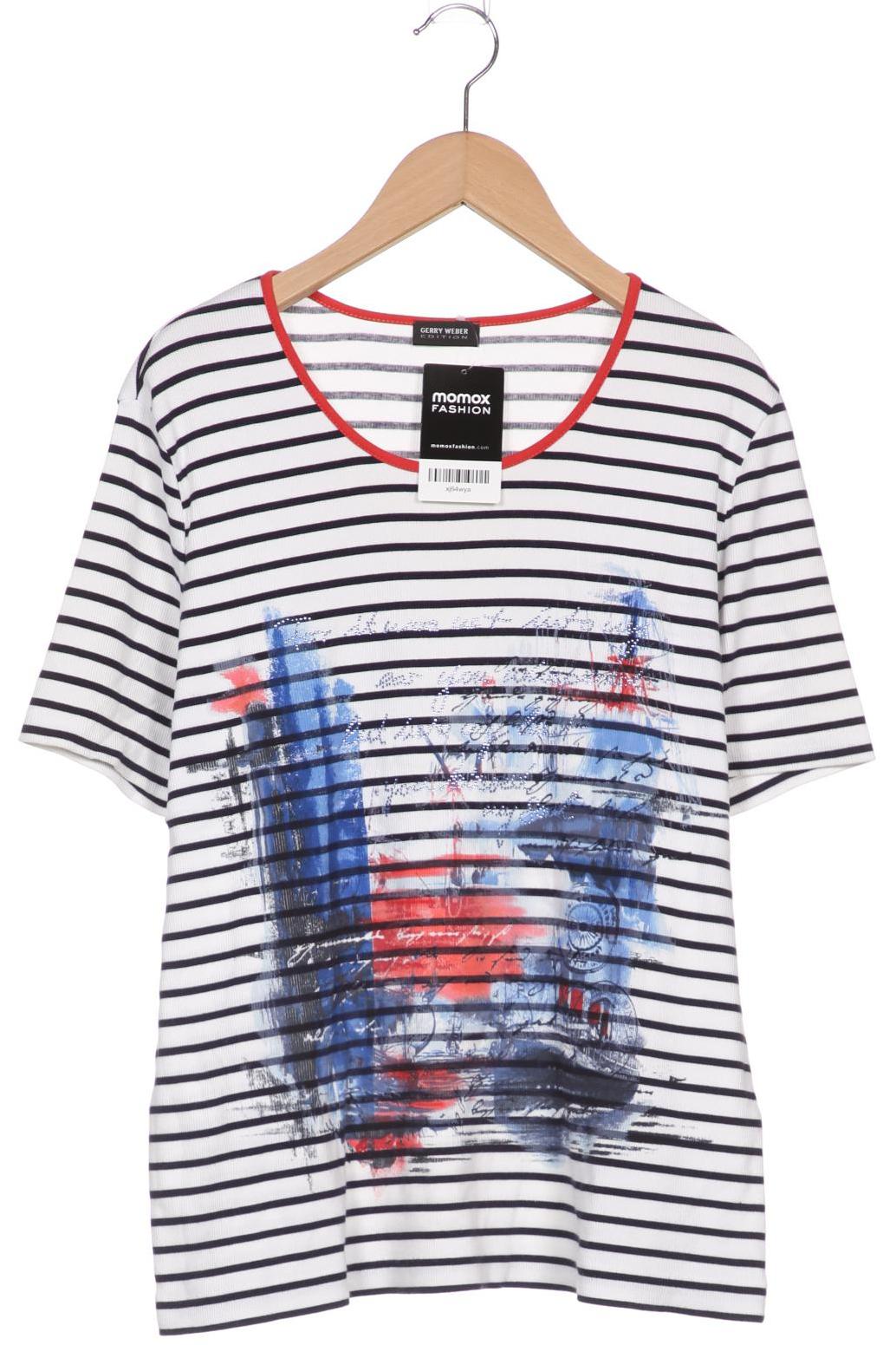 

Gerry Weber Damen T-Shirt, weiß, Gr. 42