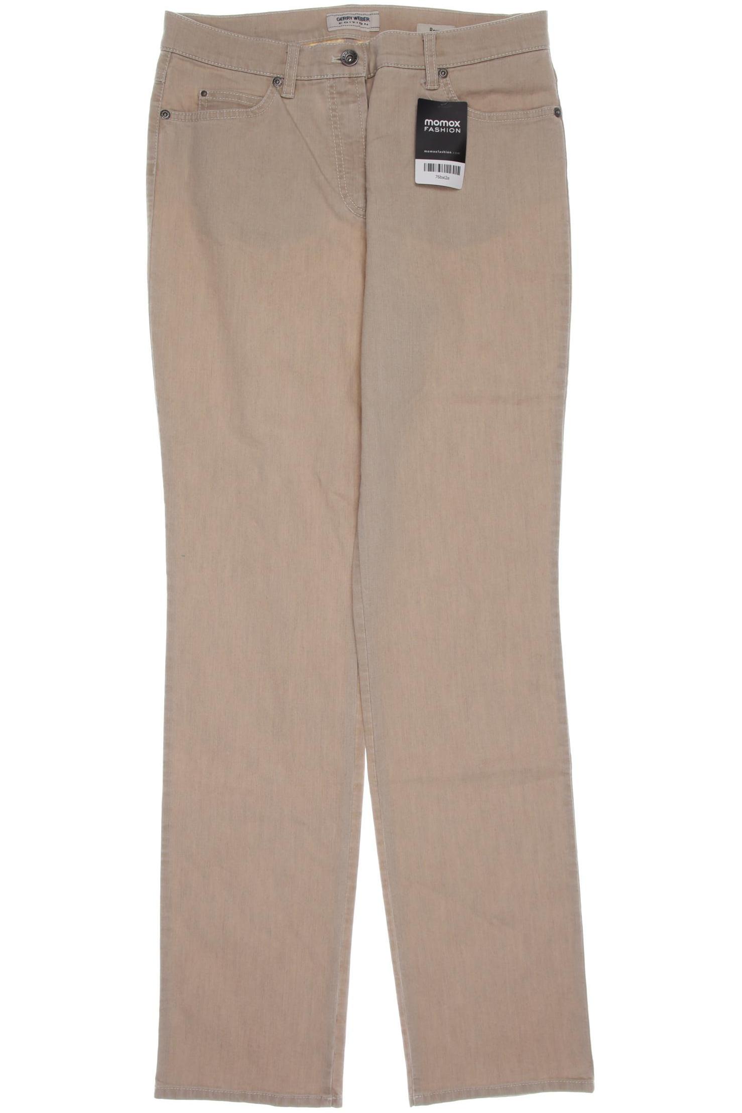 

Gerry Weber Damen Jeans, beige, Gr. 38