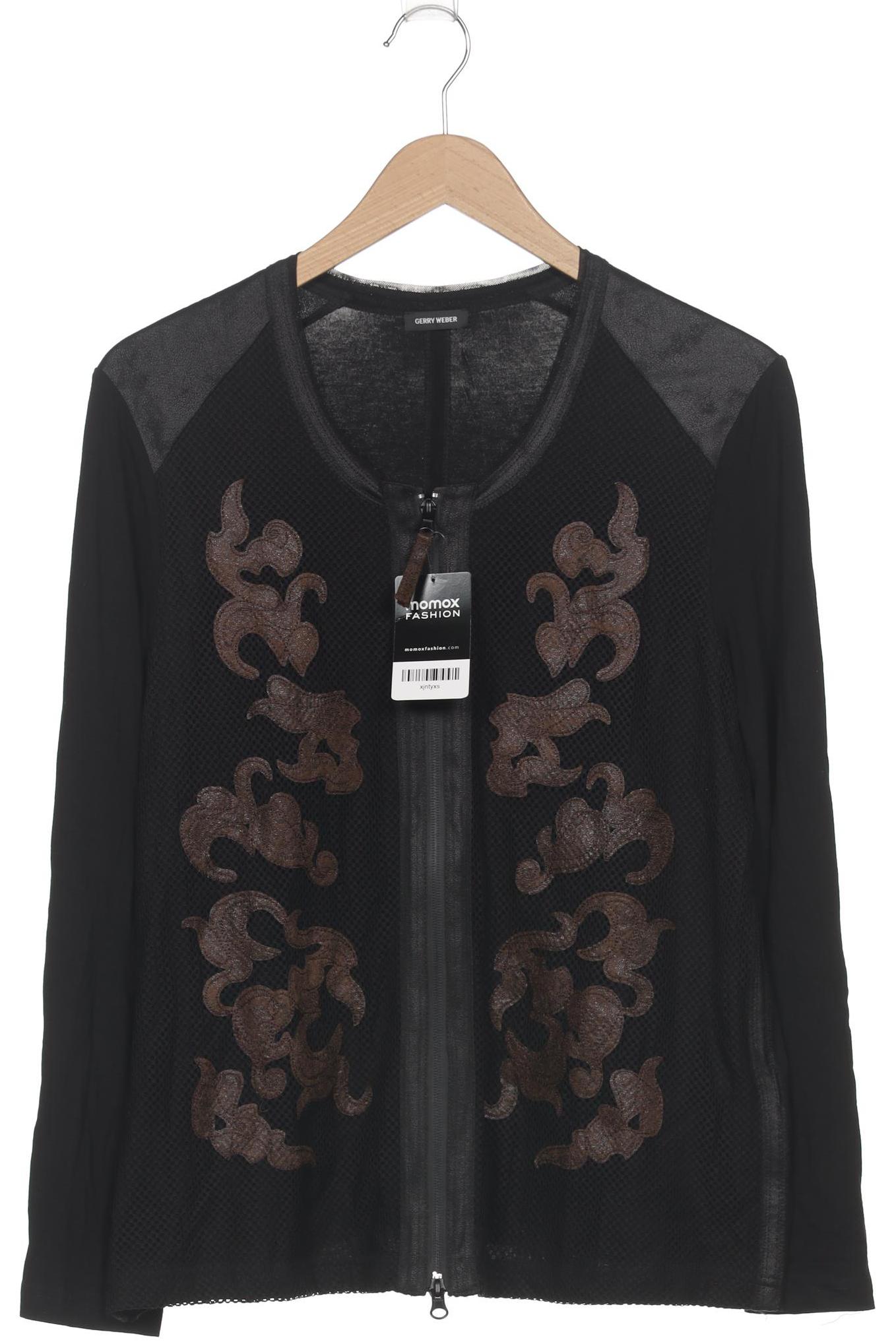 

Gerry Weber Damen Strickjacke, schwarz, Gr. 44