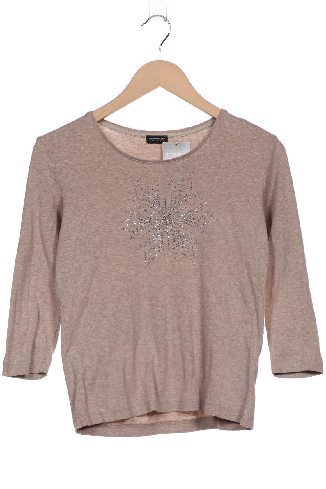 

Gerry Weber Damen Langarmshirt, beige, Gr. 36