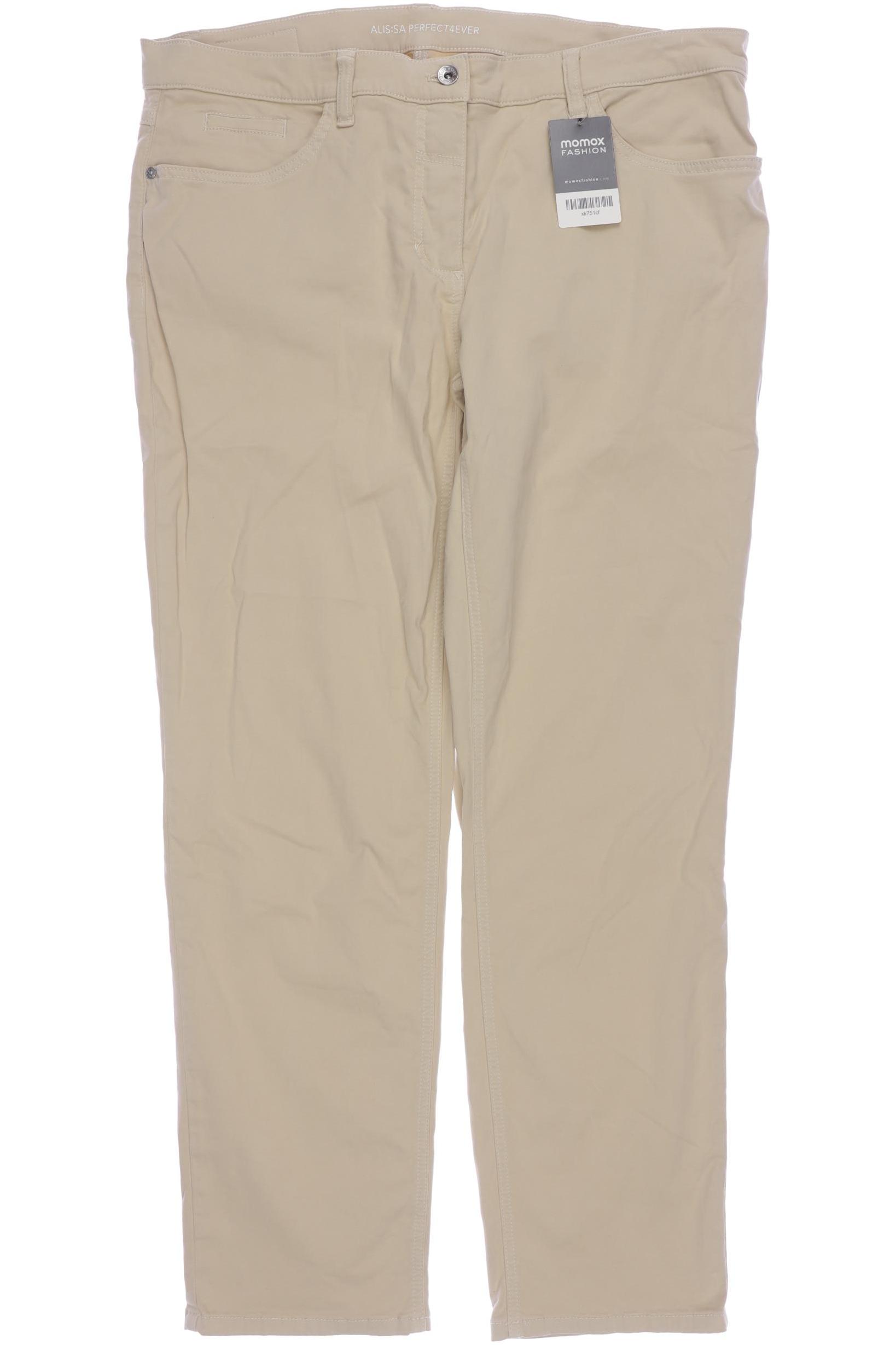 

Gerry Weber Damen Stoffhose, beige, Gr. 46
