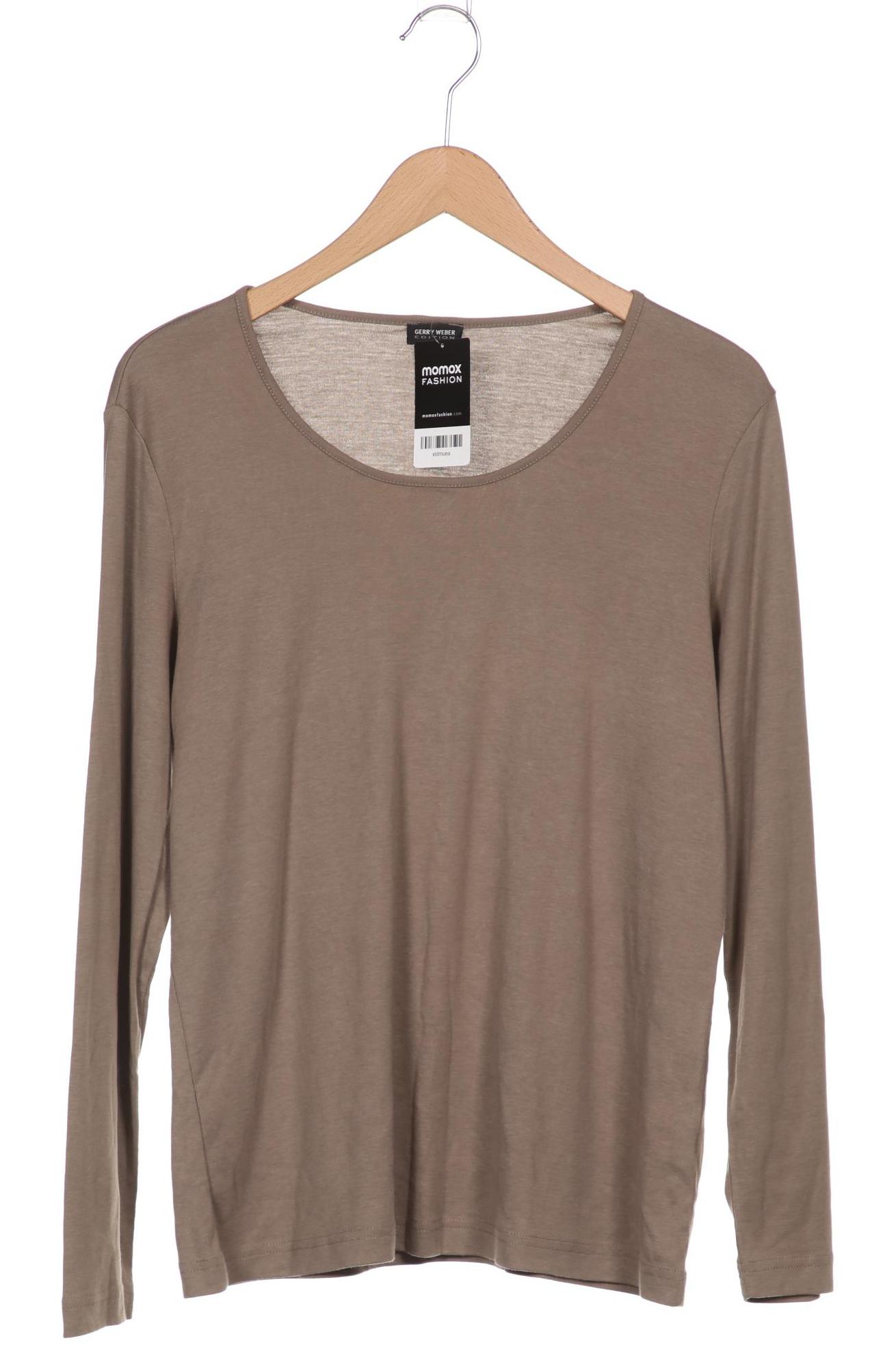 

Gerry Weber Damen Langarmshirt, beige, Gr. 44