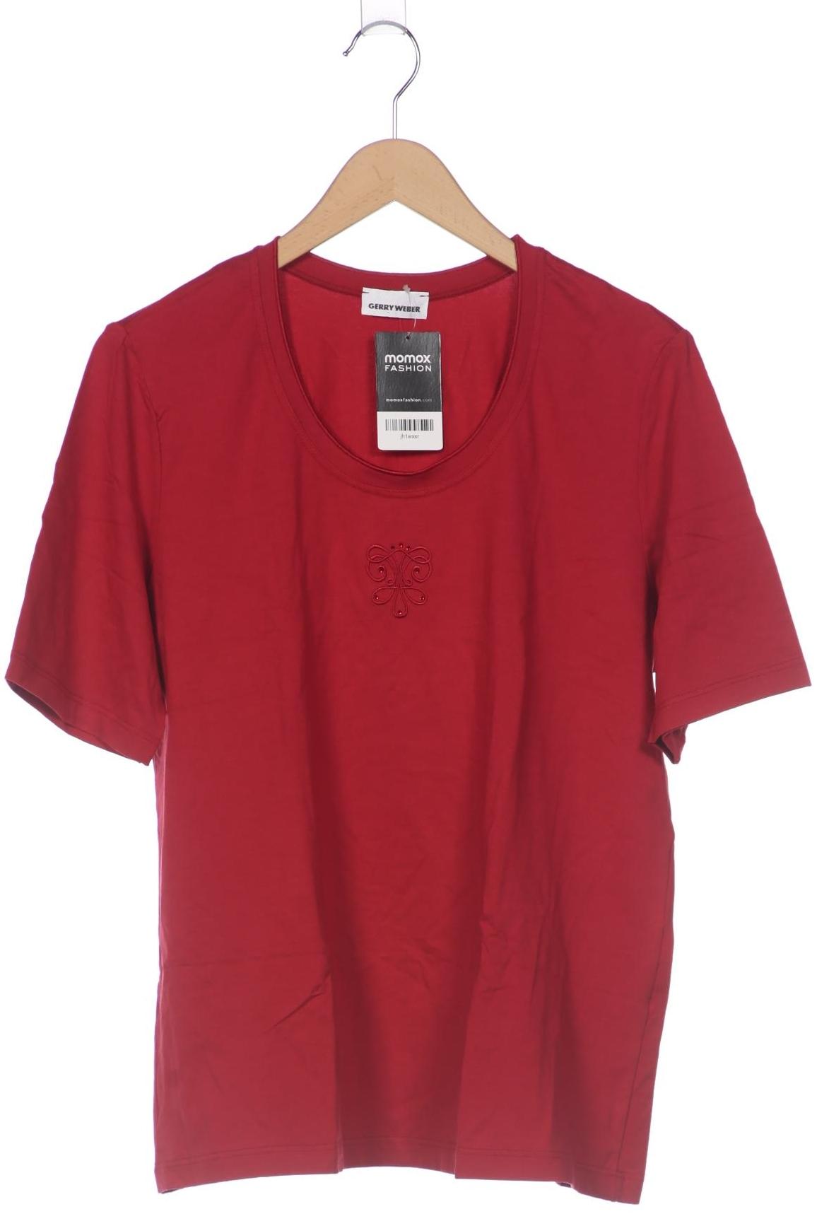 

Gerry Weber Damen T-Shirt, bordeaux, Gr. 46