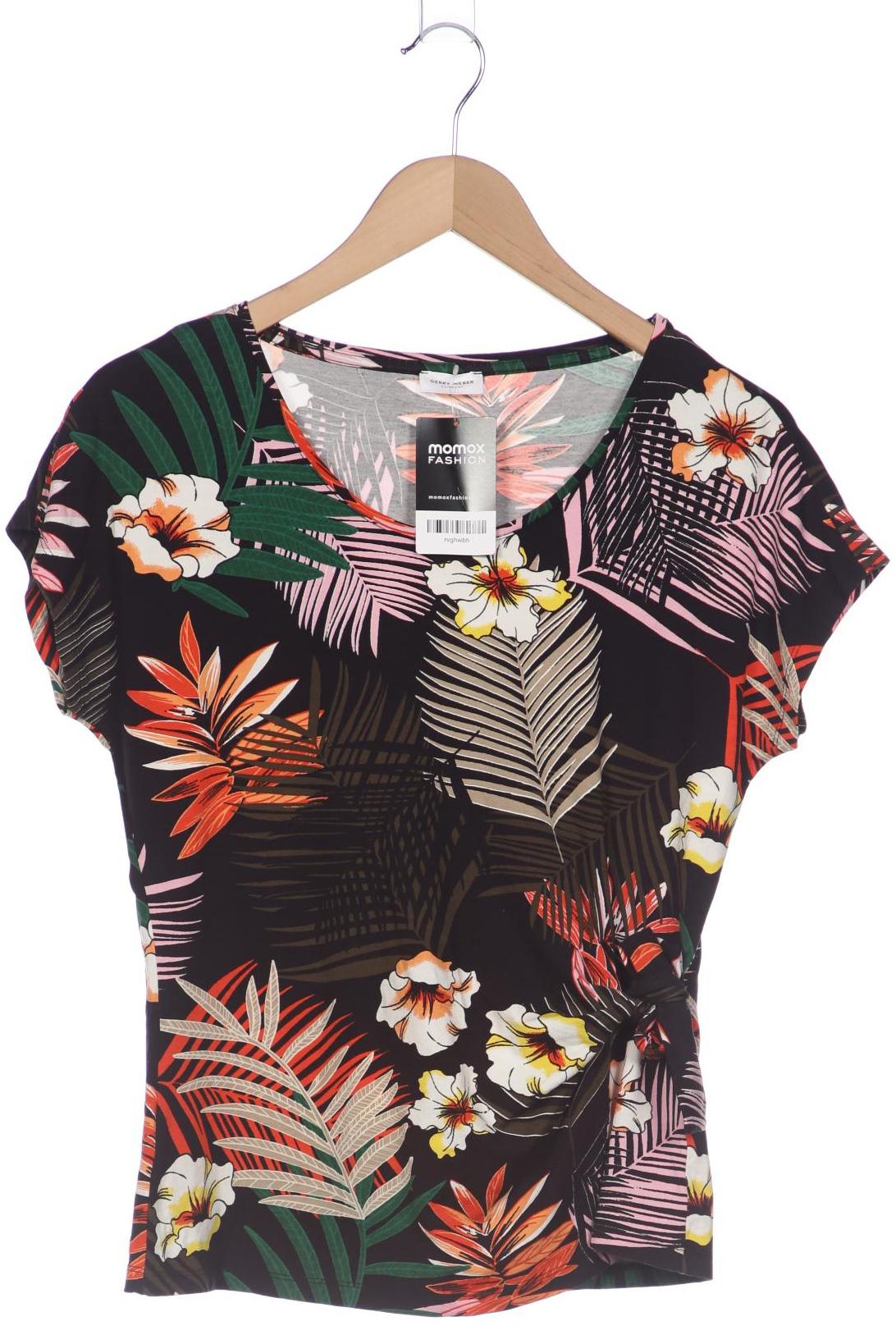 

Gerry Weber Damen T-Shirt, mehrfarbig, Gr. 38