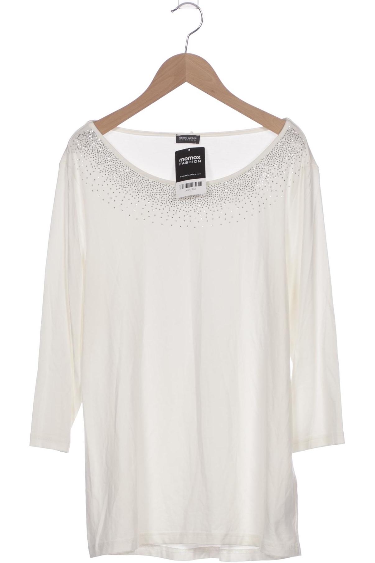 

Gerry Weber Damen Langarmshirt, cremeweiß, Gr. 42