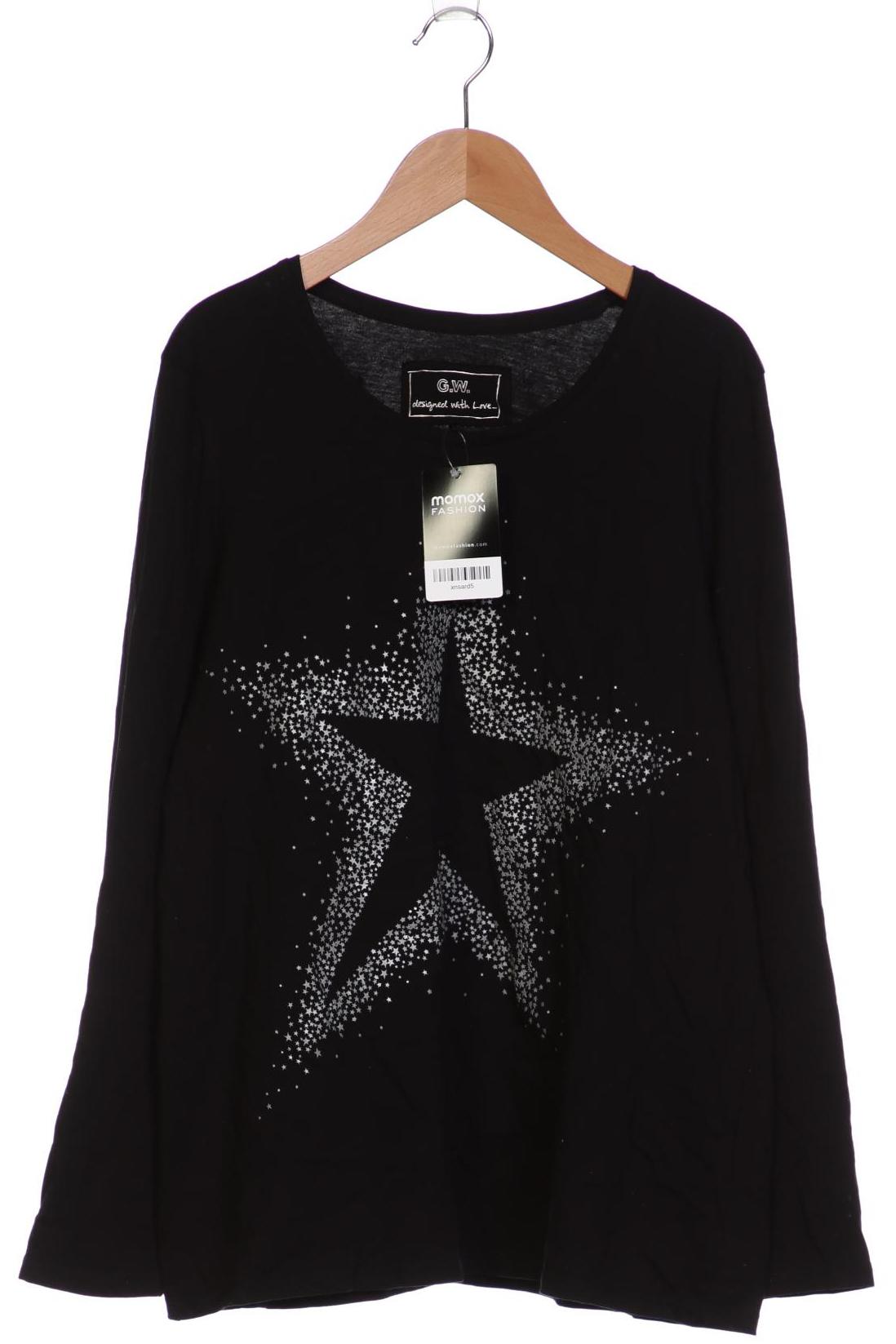

Gerry Weber Damen Langarmshirt, schwarz, Gr. 42