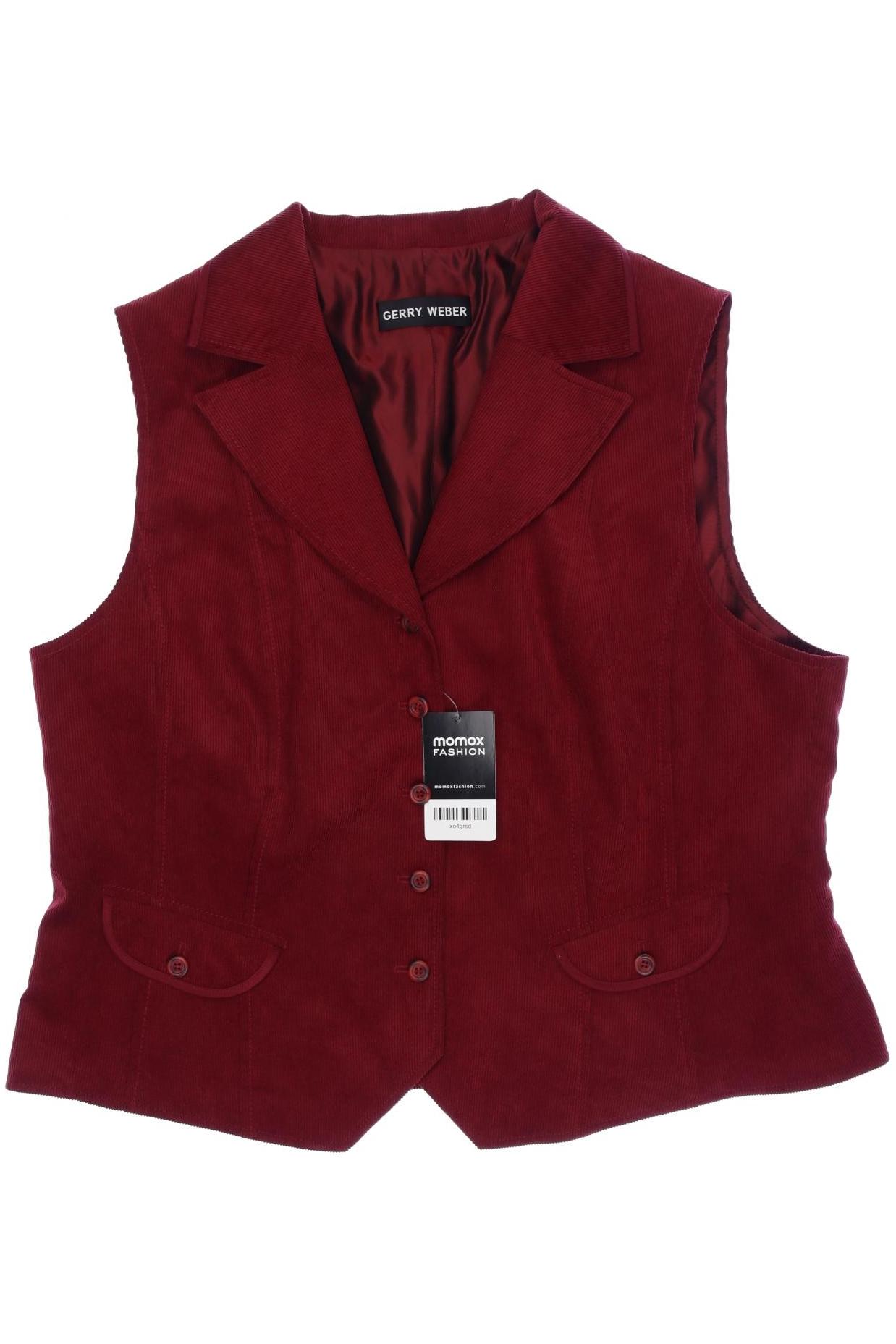 

Gerry Weber Damen Weste, bordeaux, Gr. 46