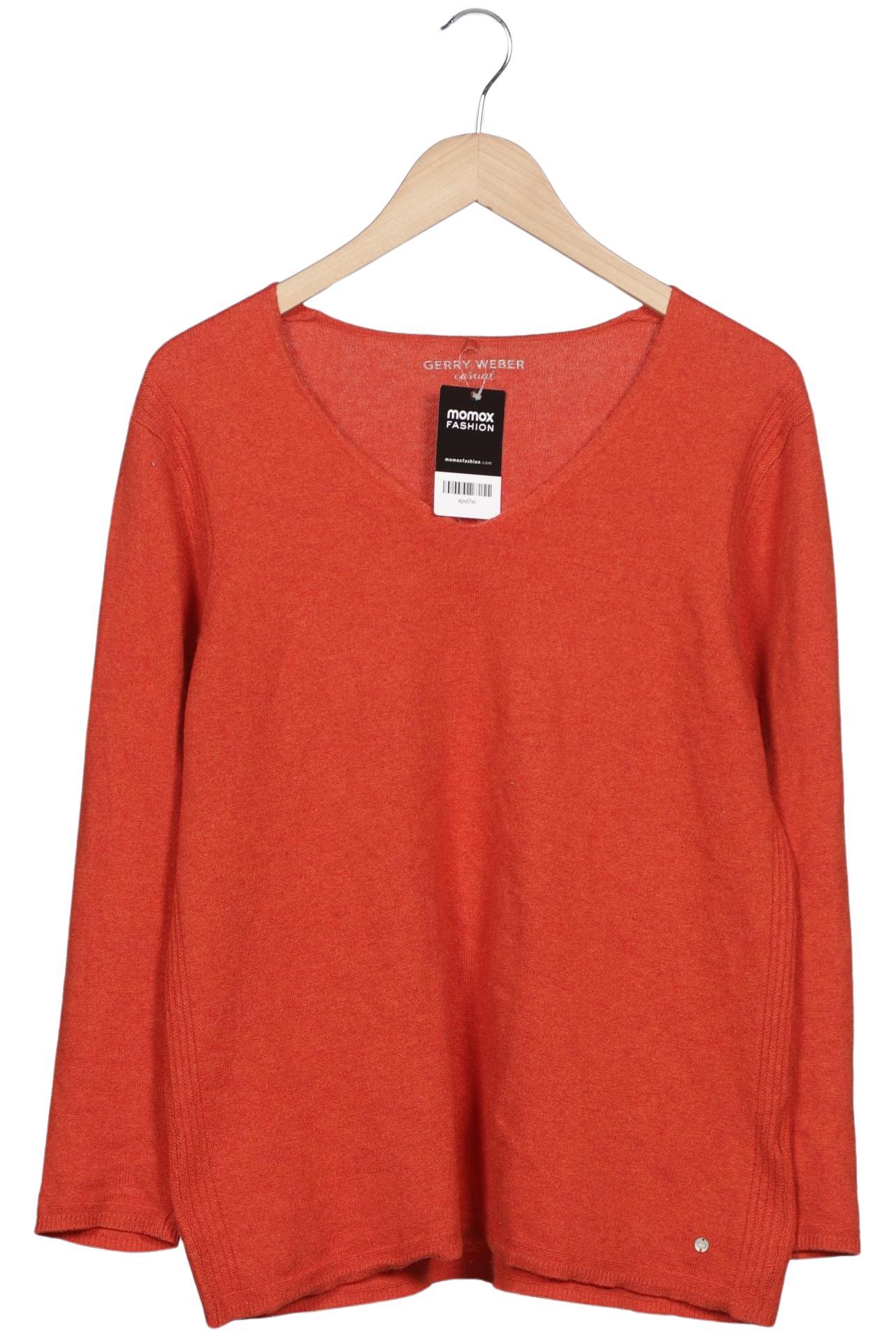 

Gerry Weber Damen Pullover, orange, Gr. 46
