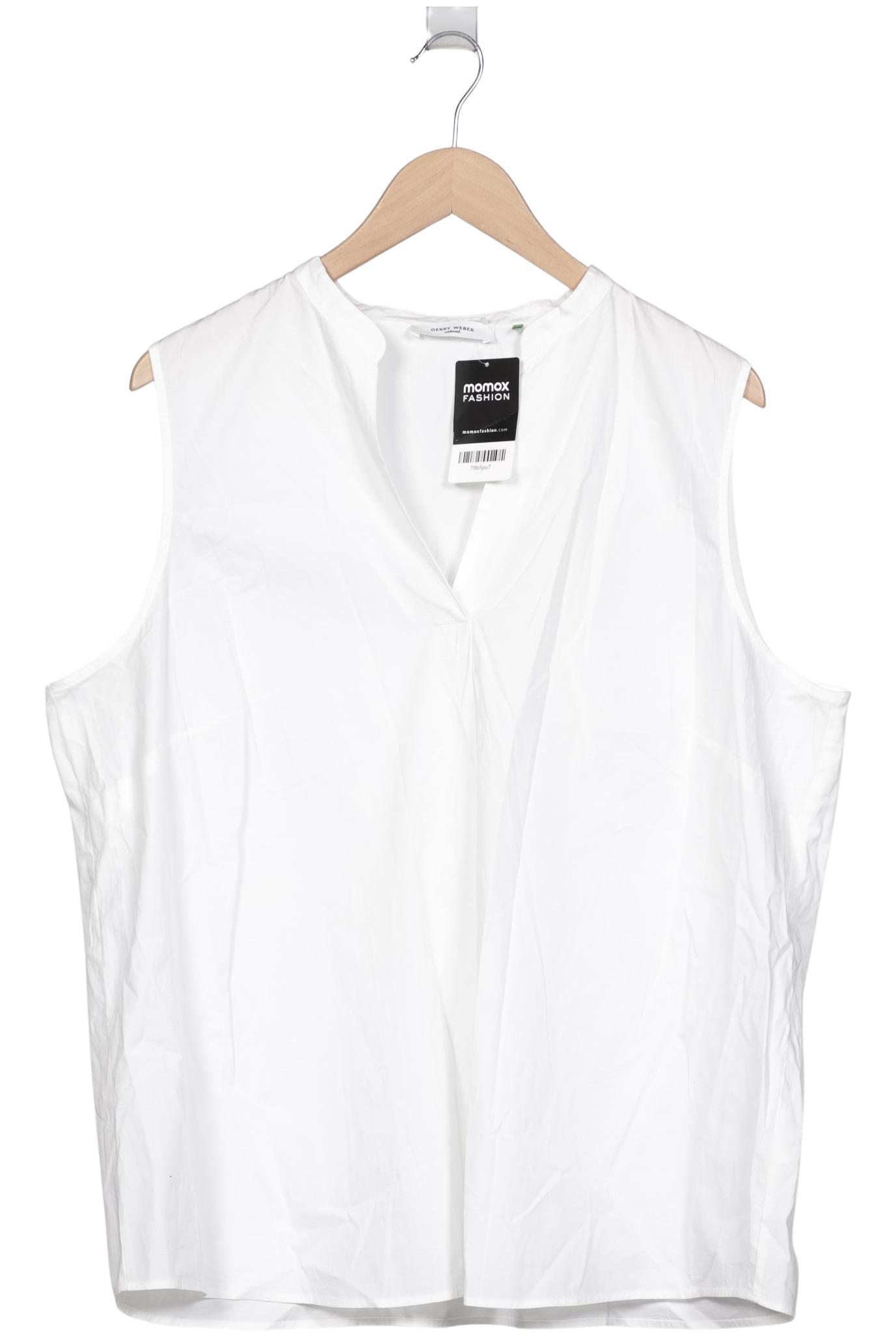 

Gerry Weber Damen Bluse, weiß, Gr. 48