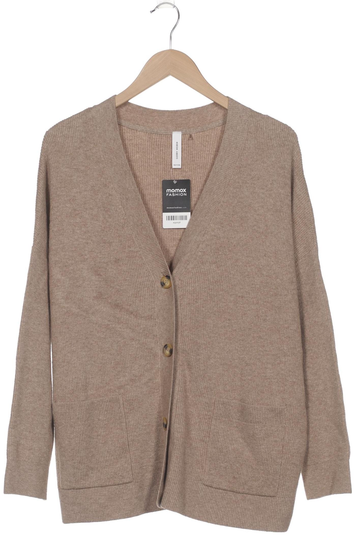 

Gerry Weber Damen Strickjacke, beige, Gr. 44