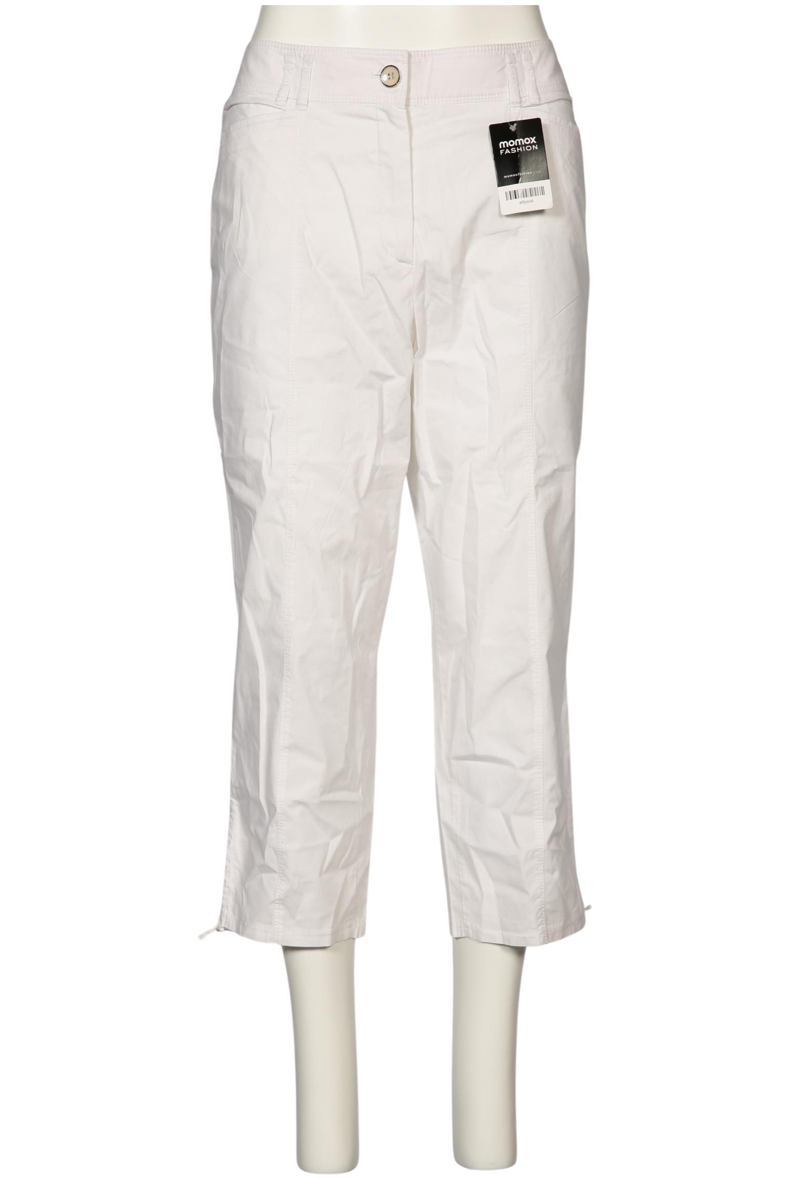 

Gerry Weber Damen Stoffhose, weiß, Gr. 46