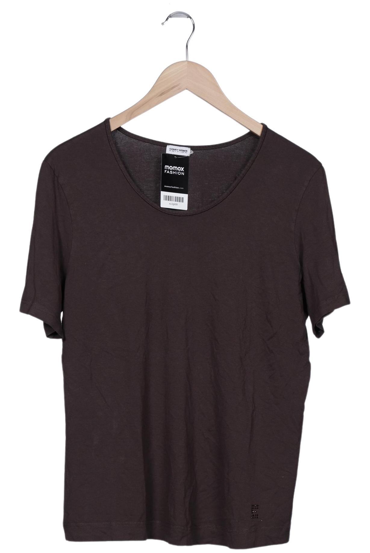 

Gerry Weber Damen T-Shirt, braun, Gr. 44