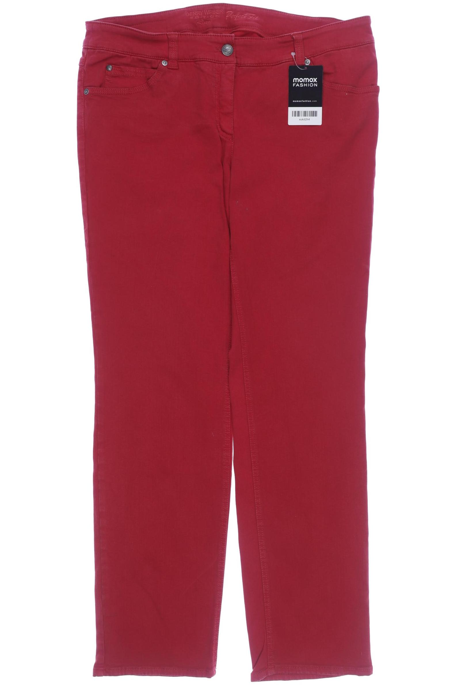 

Gerry Weber Damen Jeans, rot, Gr. 44