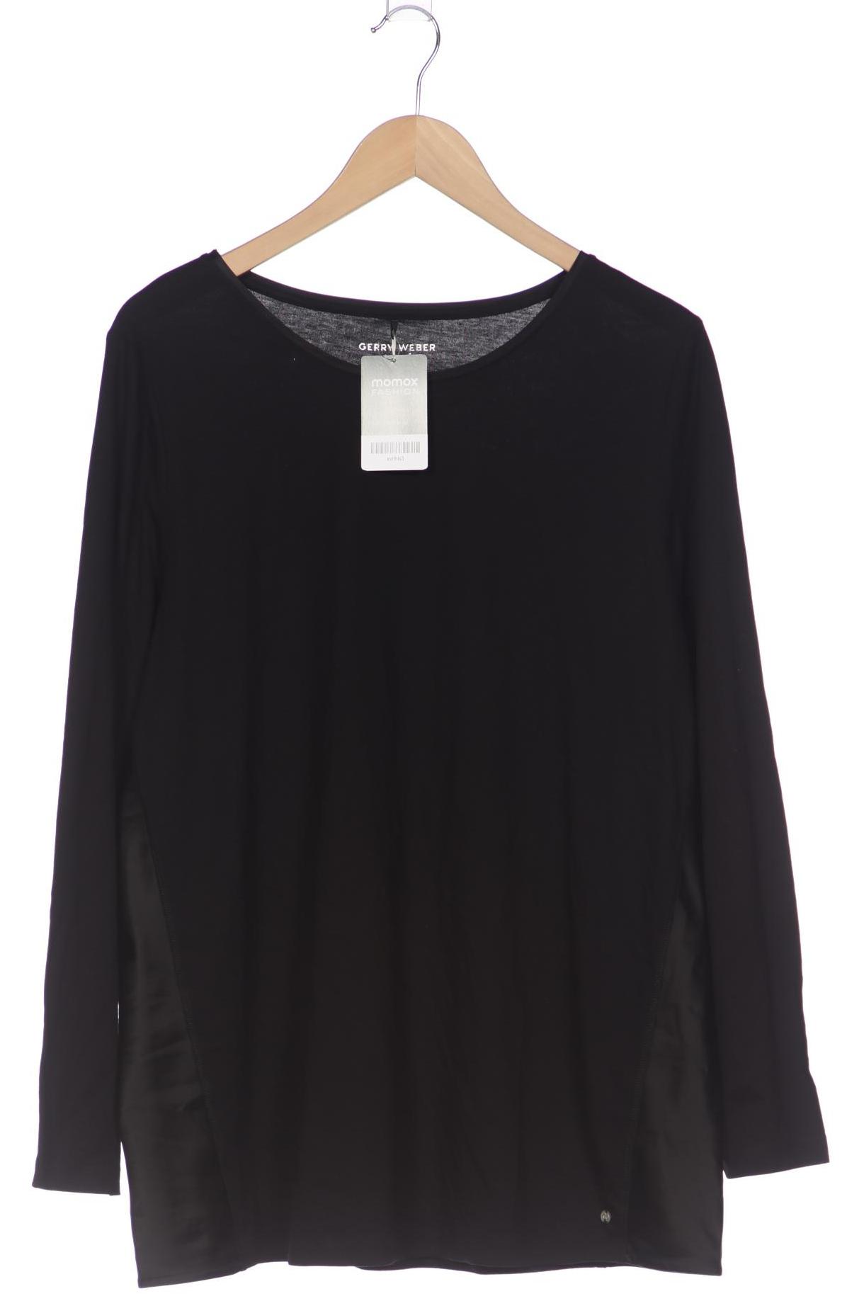 

Gerry Weber Damen Langarmshirt, schwarz, Gr. 46