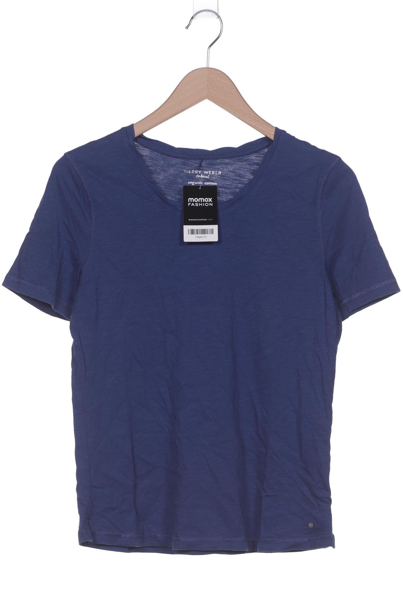 

Gerry Weber Damen T-Shirt, marineblau, Gr. 38