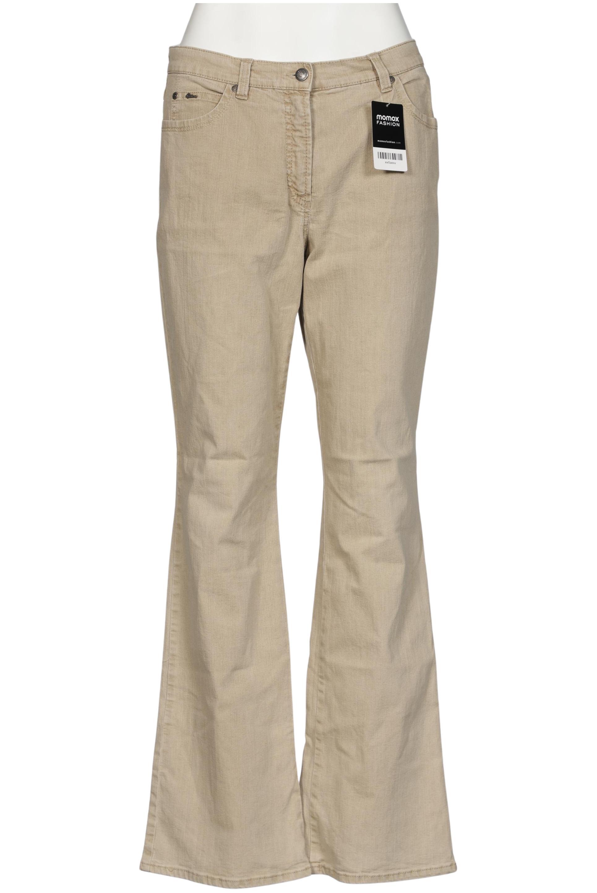 

Gerry Weber Damen Jeans, beige, Gr. 42